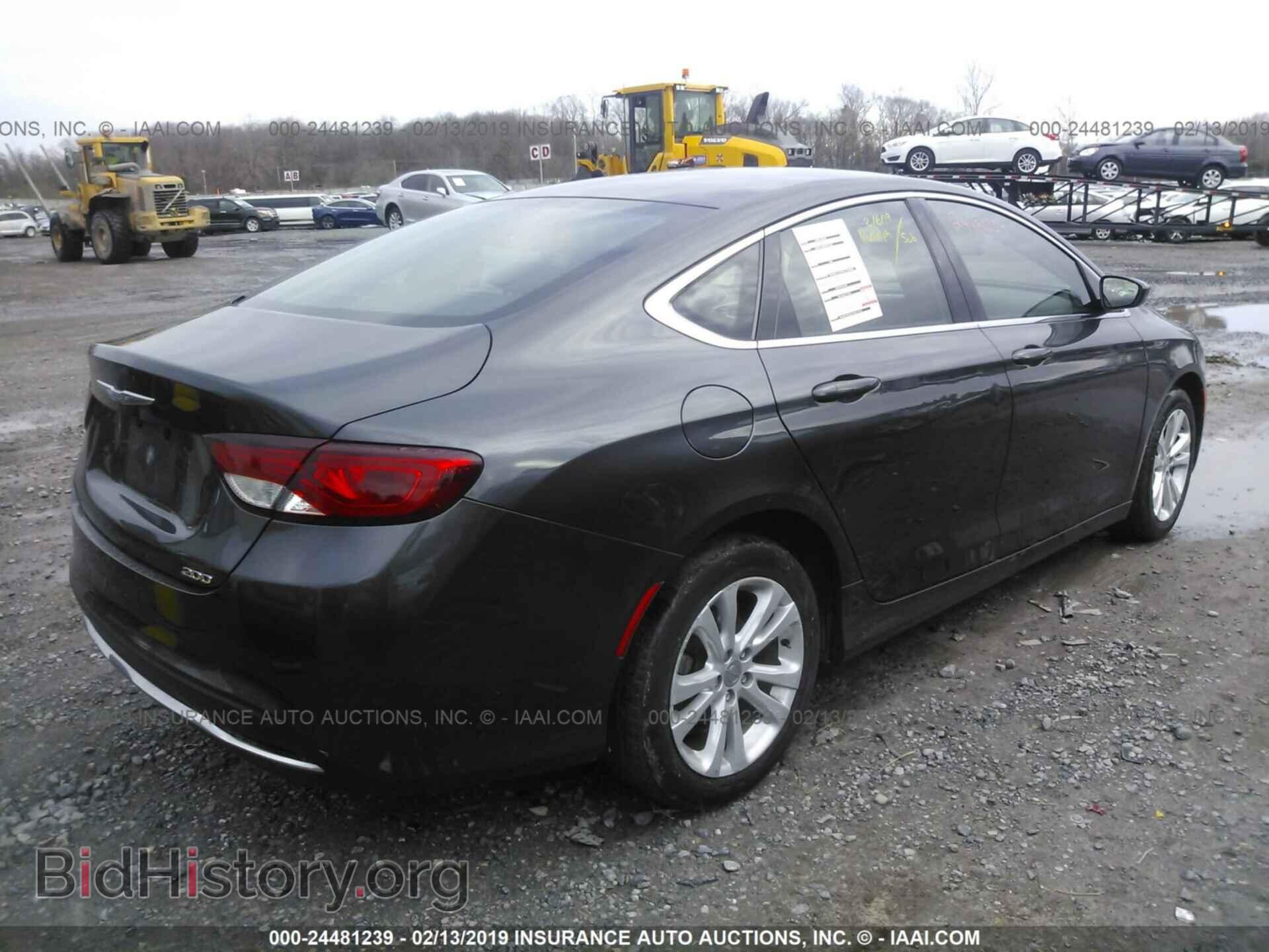 2016 CHRYSLER 200 - VIN: 1C3CCCAB8GN150736 - Фото 4