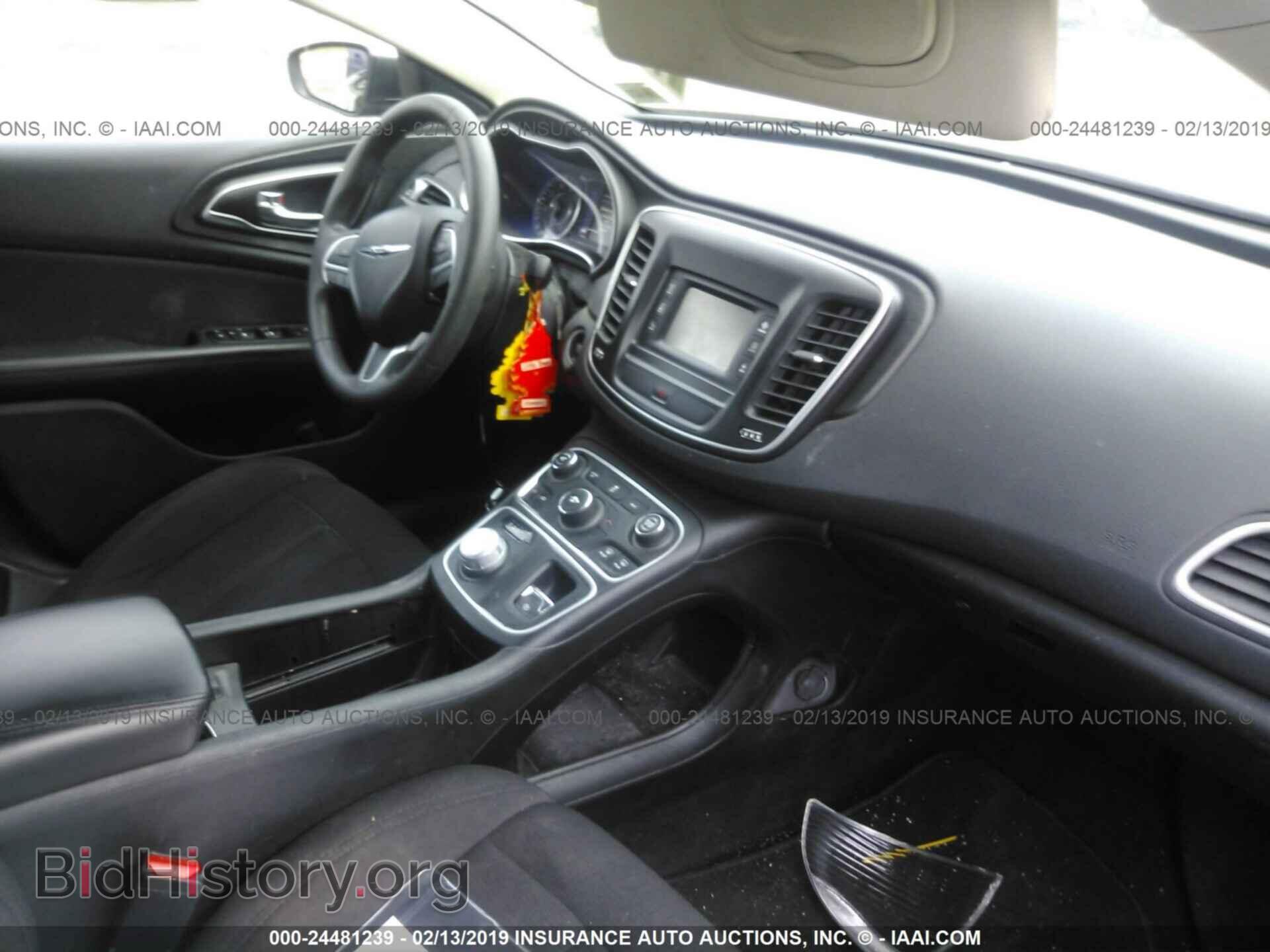 2016 CHRYSLER 200 - VIN: 1C3CCCAB8GN150736 - Фото 5