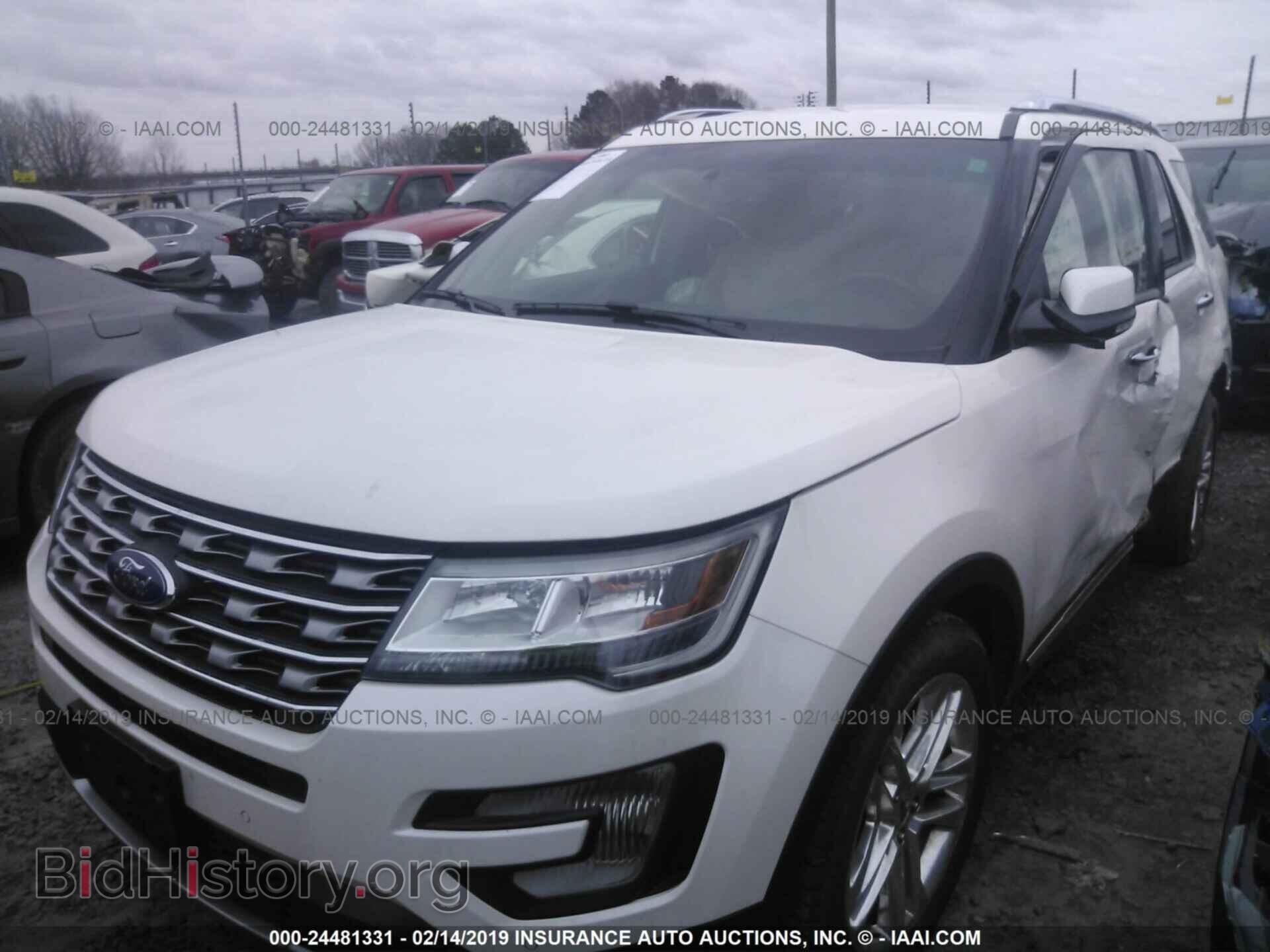 2016 FORD EXPLORER - VIN: 1FM5K7FH6GGC82048 - Фото 2