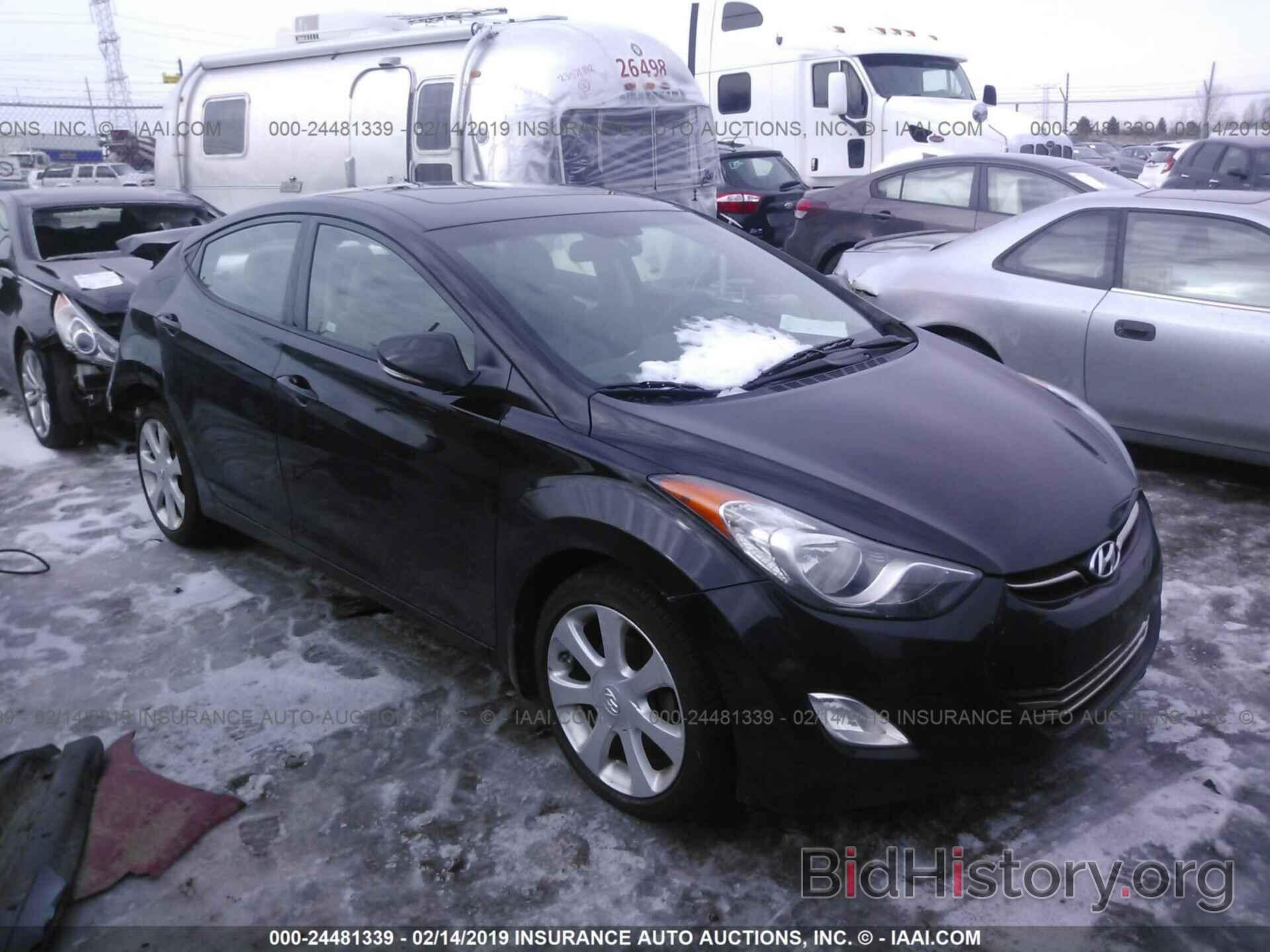 Photo KMHDH4AE1DU957565 - HYUNDAI ELANTRA 2013