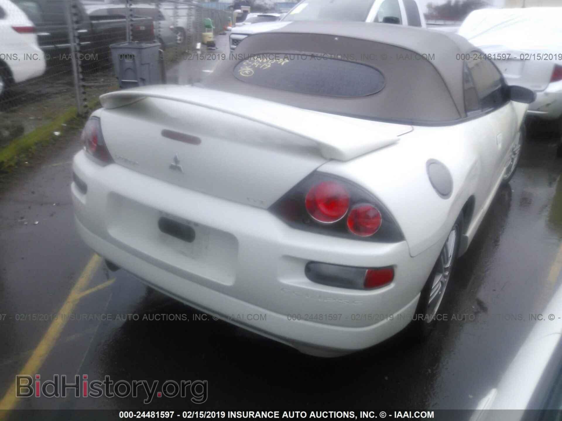 2005 MITSUBISHI ECLIPSE - VIN: 4A3AE55H05E035856 - Фото 4