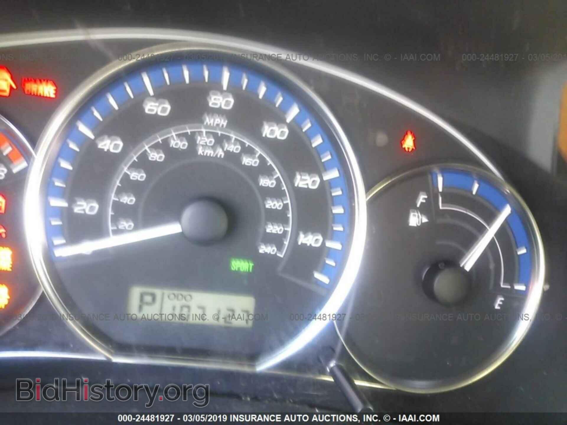 2010 SUBARU FORESTER - VIN: JF2SH6BC1AH904889 - Фото 7