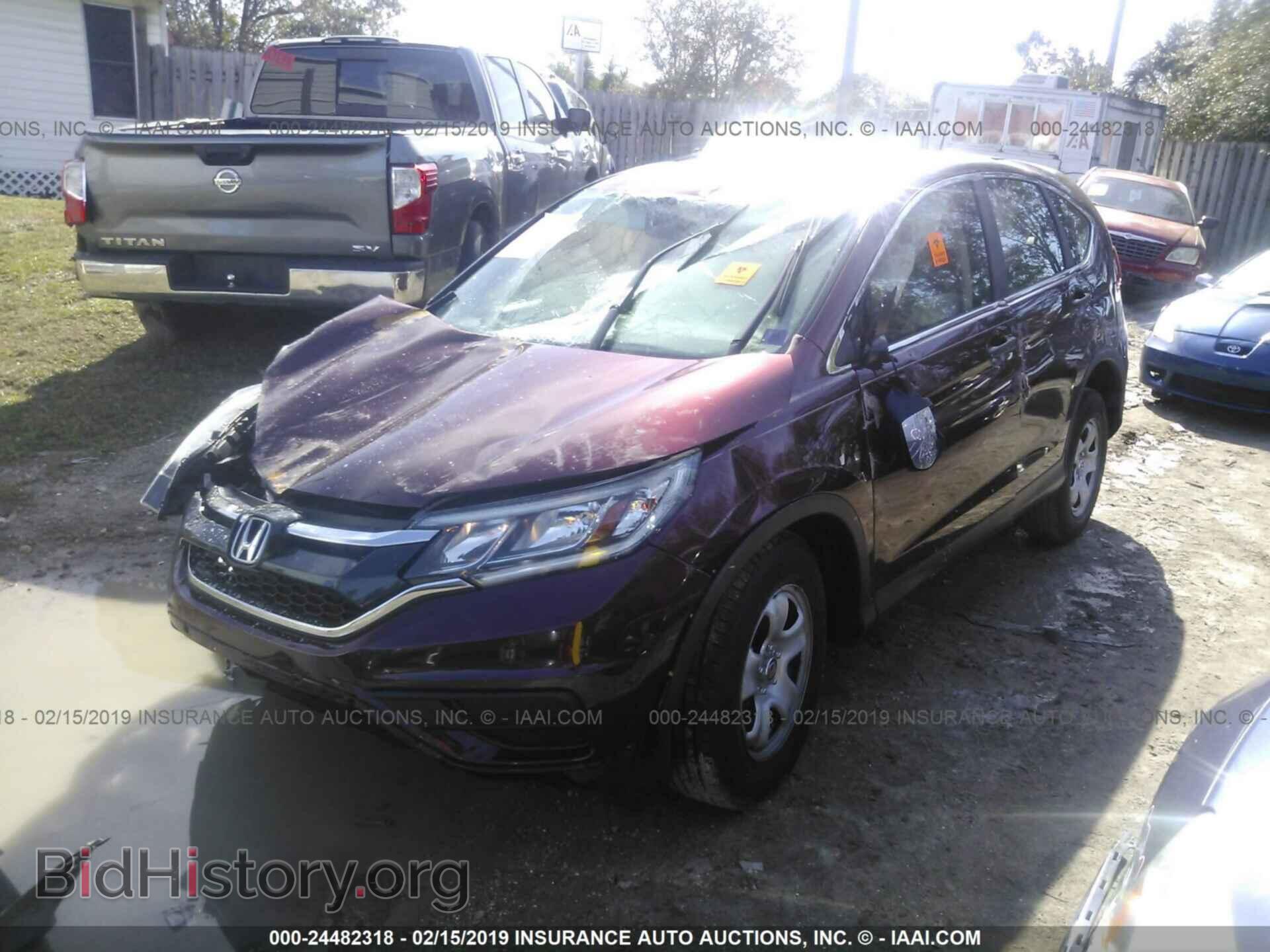 2015 HONDA CR-V - VIN: 2HKRM3H35FH548325 - Фото 2