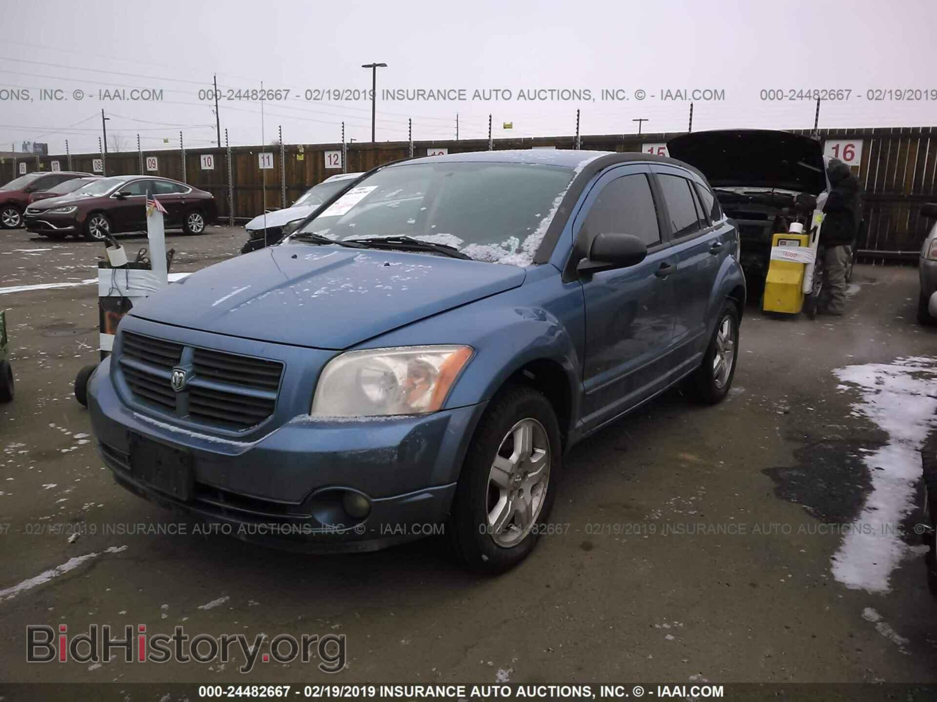 2007 DODGE CALIBER - VIN: 1B3HB48B17D565341 - Фото 2