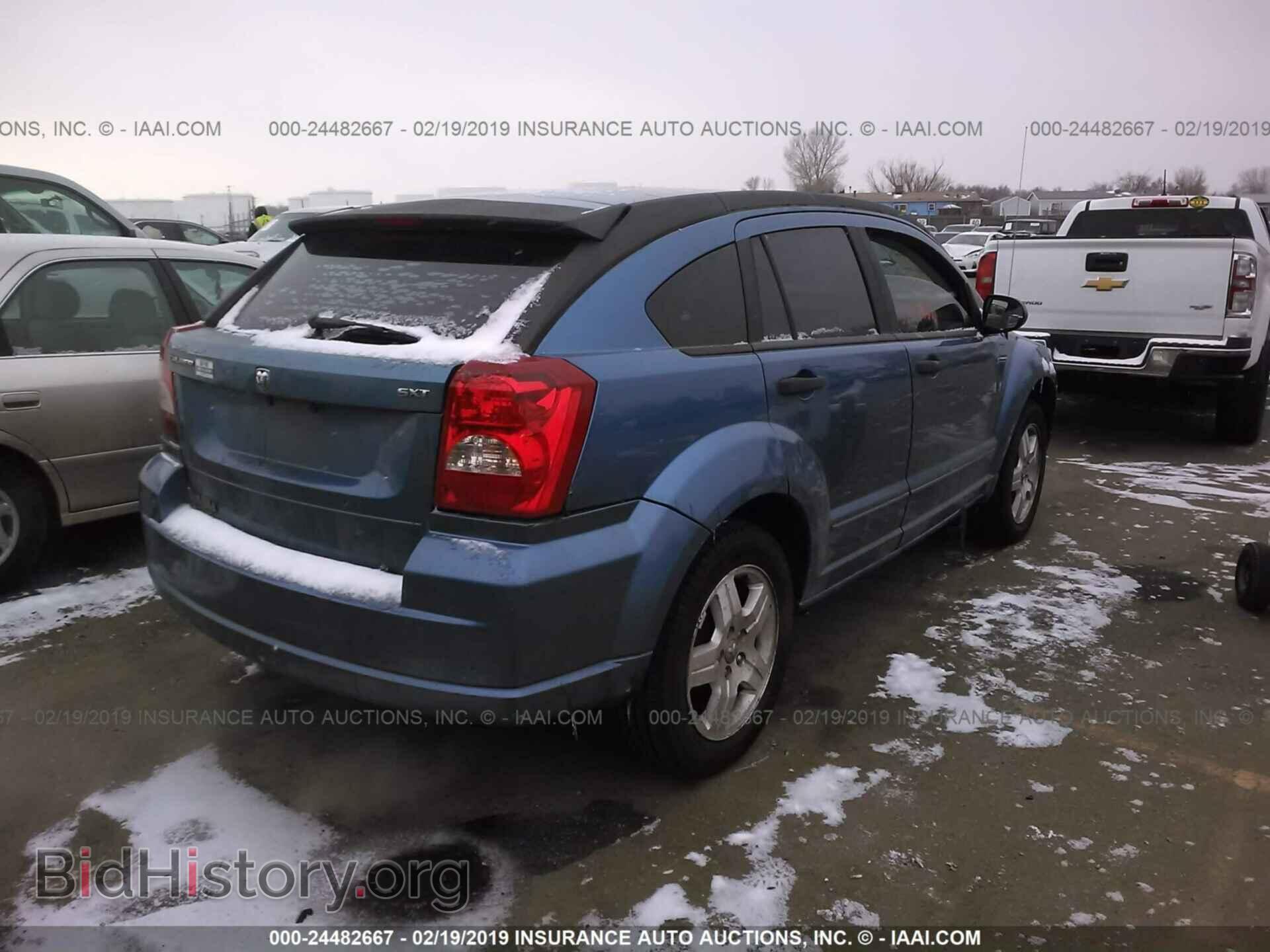 2007 DODGE CALIBER - VIN: 1B3HB48B17D565341 - Фото 4