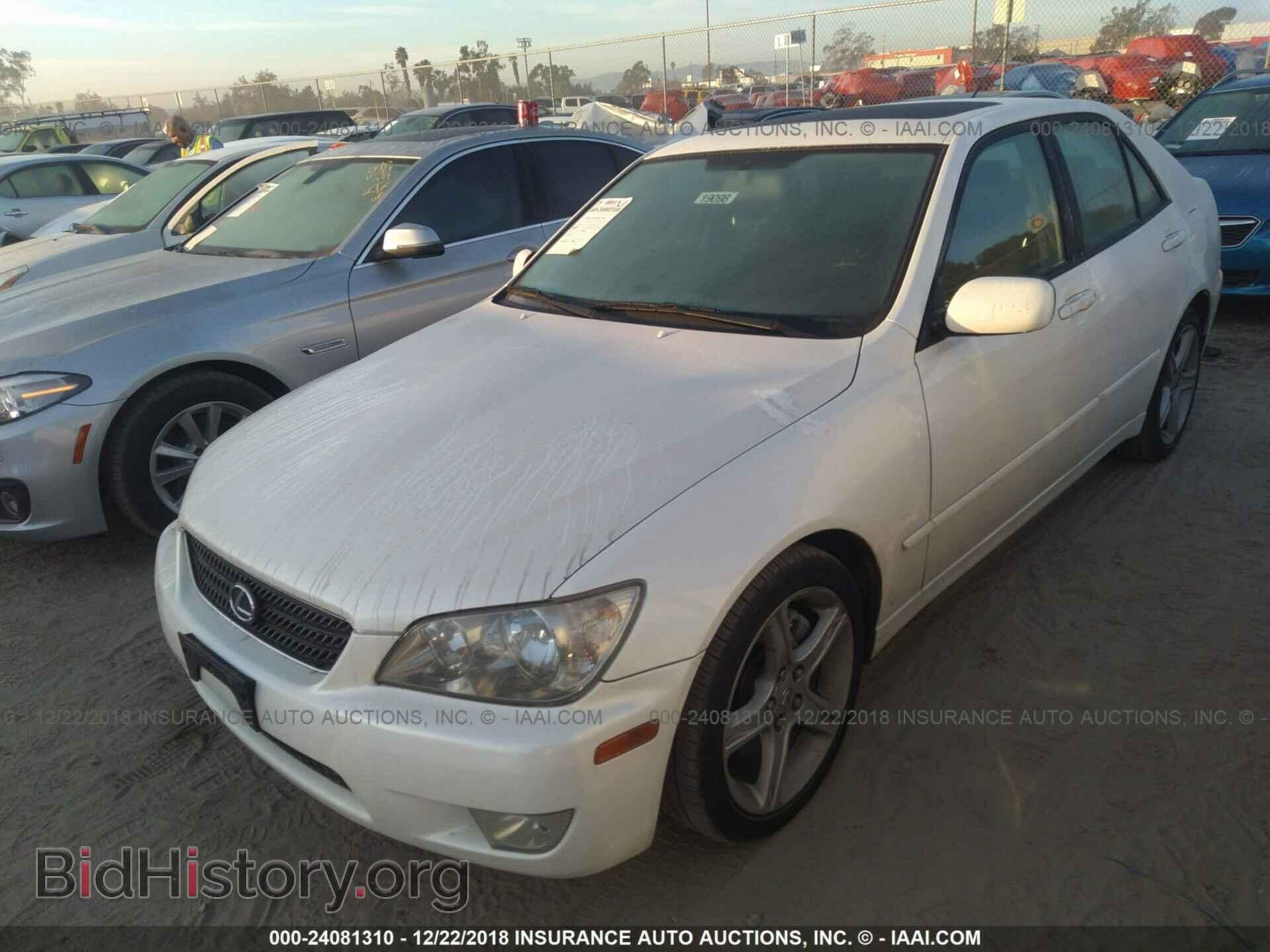 2002 LEXUS IS - VIN: JTHBD192320044020 - Фото 2