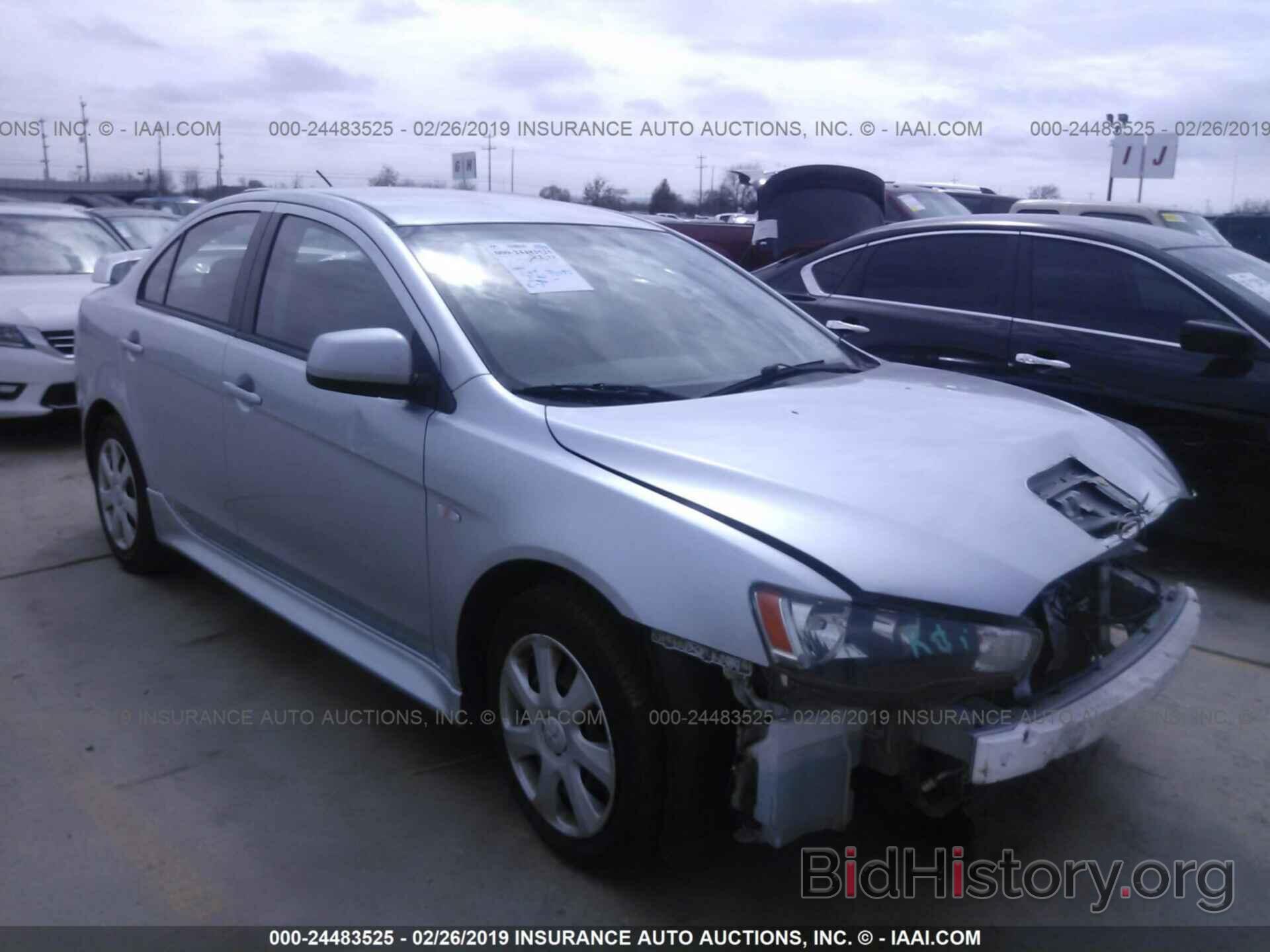 Photo JA32U2FU7CU008742 - MITSUBISHI LANCER 2012