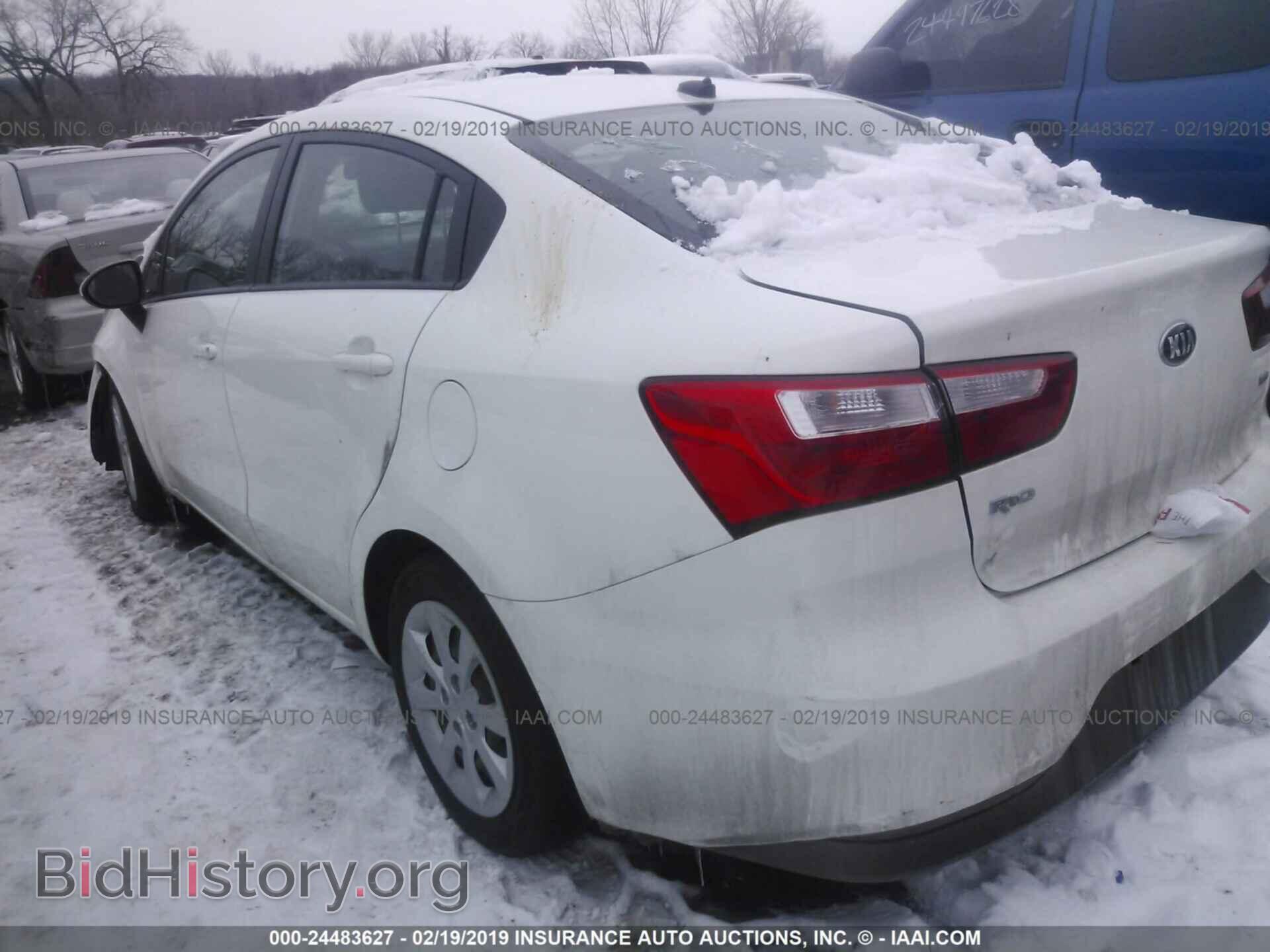 2016 KIA RIO - VIN: KNADM4A39G6576776 - Фото 3