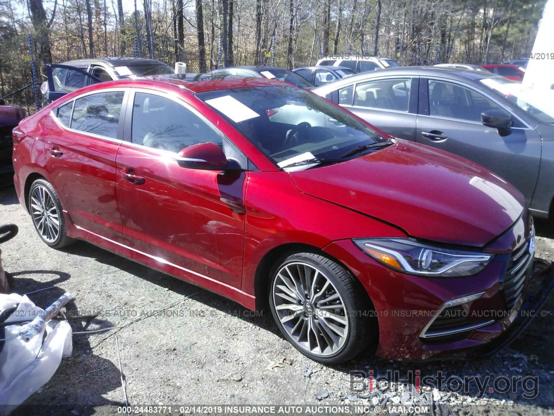 Photo KMHD04LB8JU678636 - HYUNDAI ELANTRA 2018