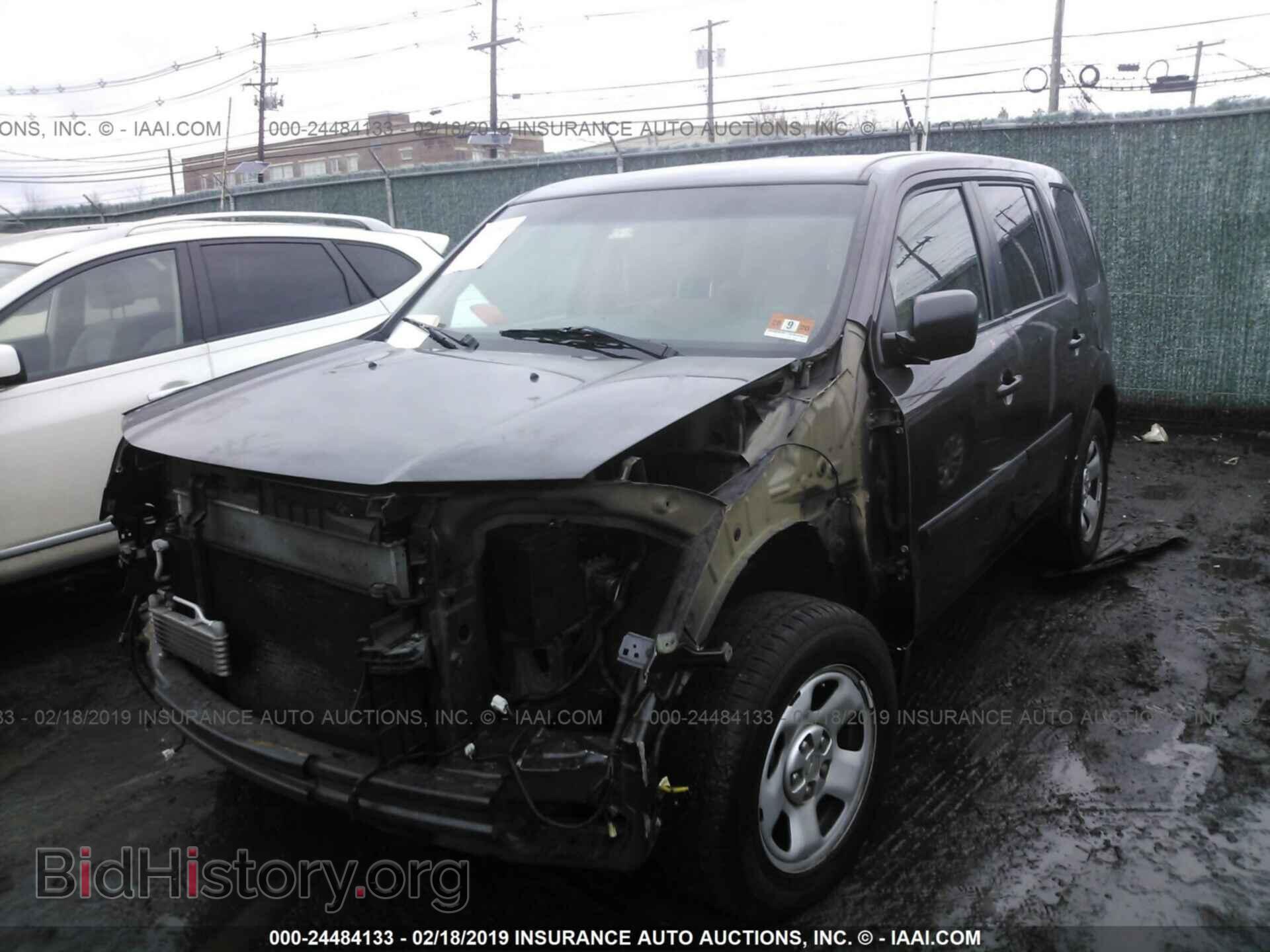 2012 HONDA PILOT - VIN: 5FNYF4H2XCB005176 - Photo 2
