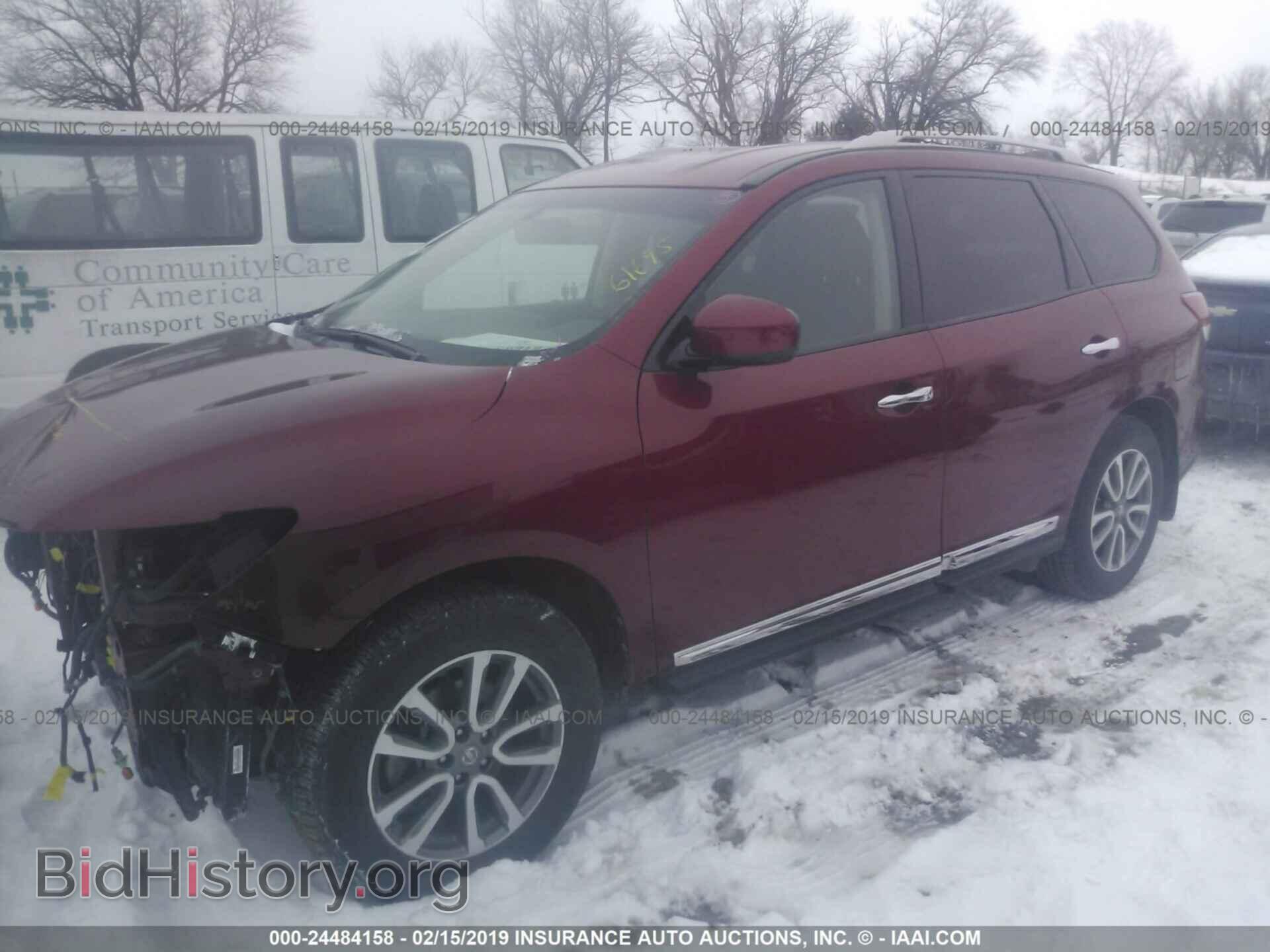 2014 NISSAN PATHFINDER - VIN: 5N1AR2MM7EC620199 - Фото 2