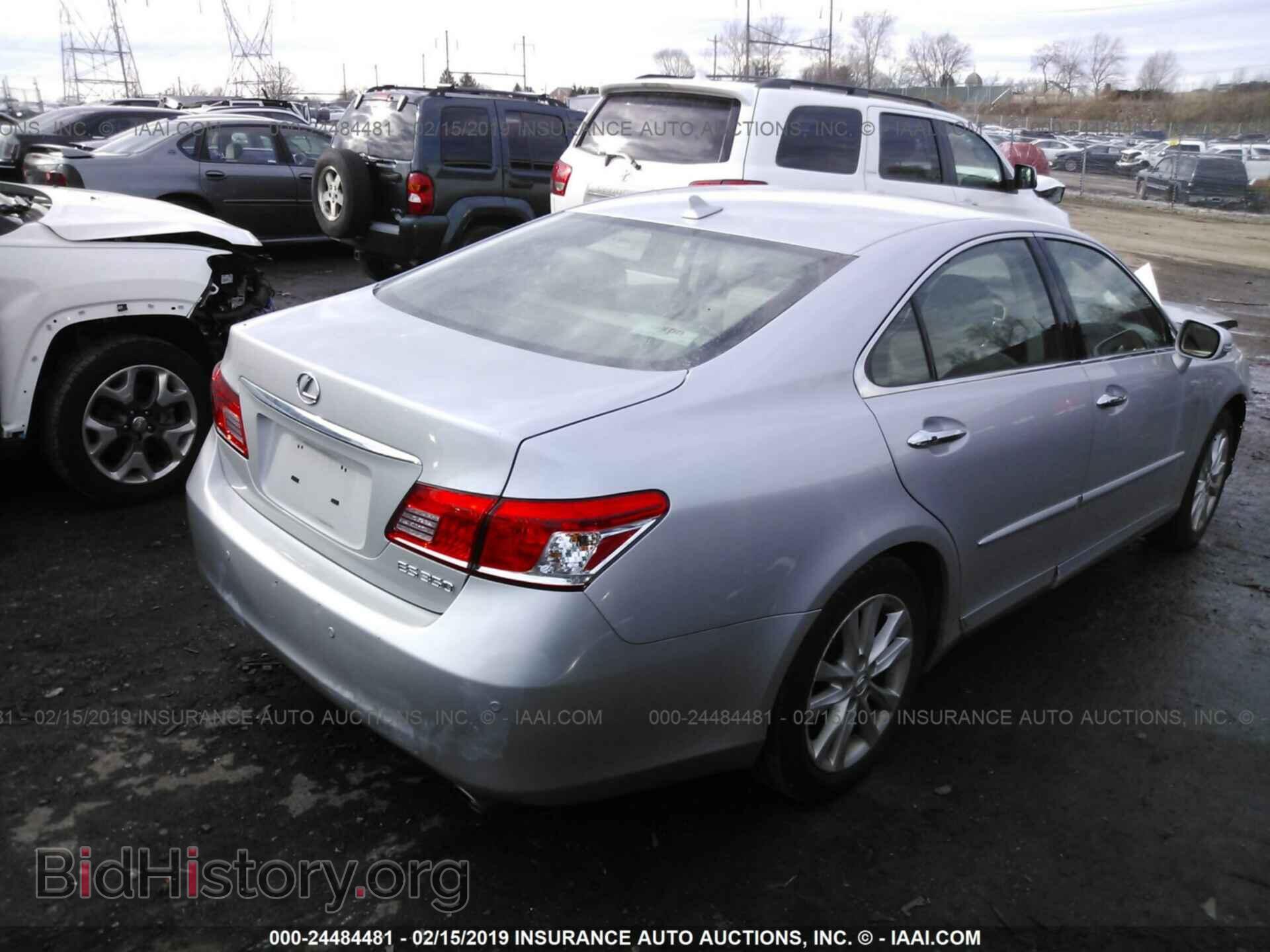 2011 LEXUS ES - VIN: JTHBK1EG2B2449507 - Фото 4