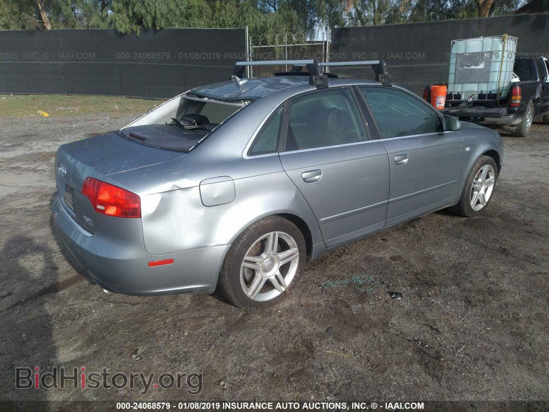 2007 AUDI A4 - VIN: WAUDF78E87A059176 - Photo 4