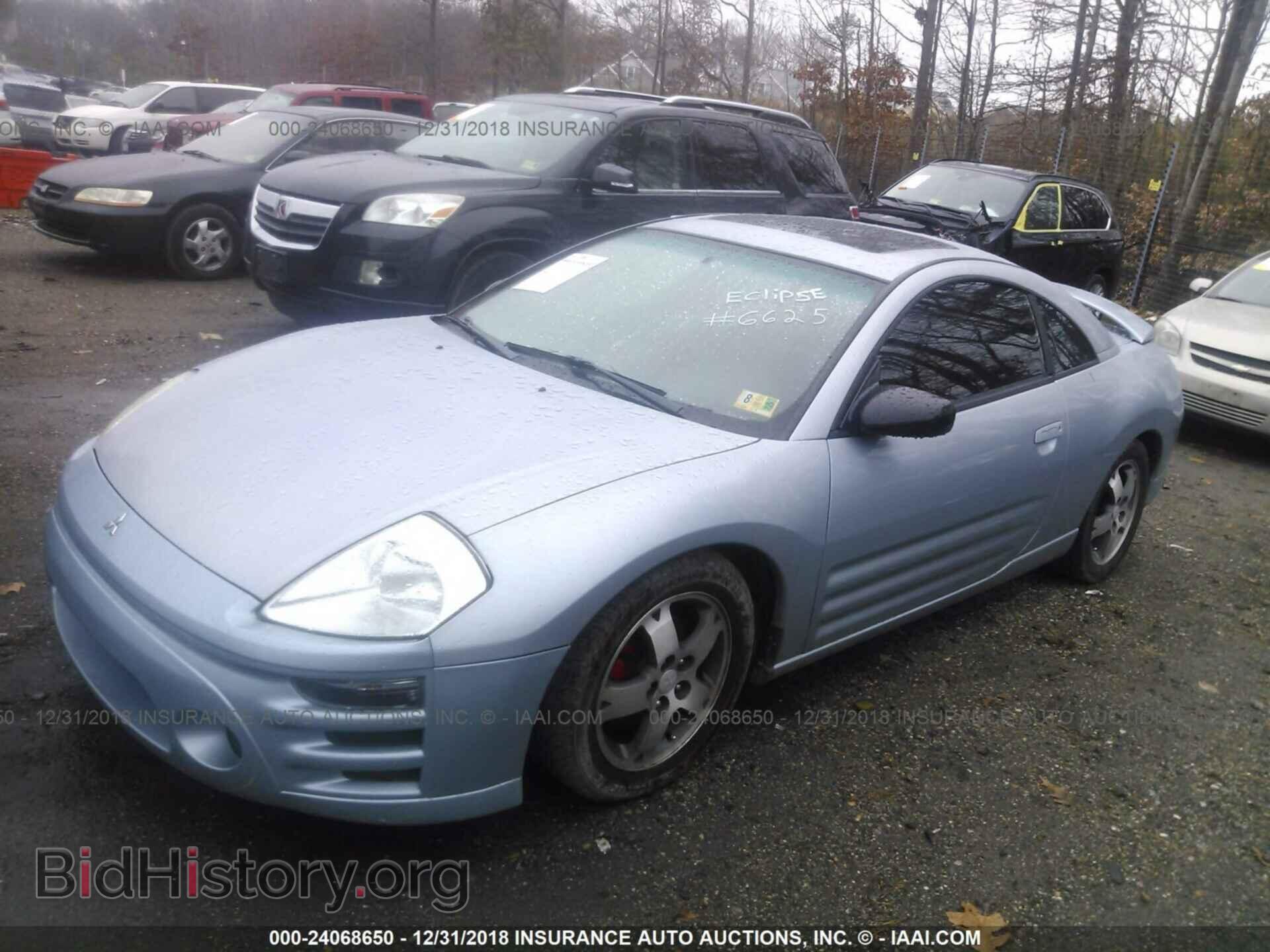 2004 MITSUBISHI ECLIPSE - VIN: 4A3AC44G54E066625 - Фото 2