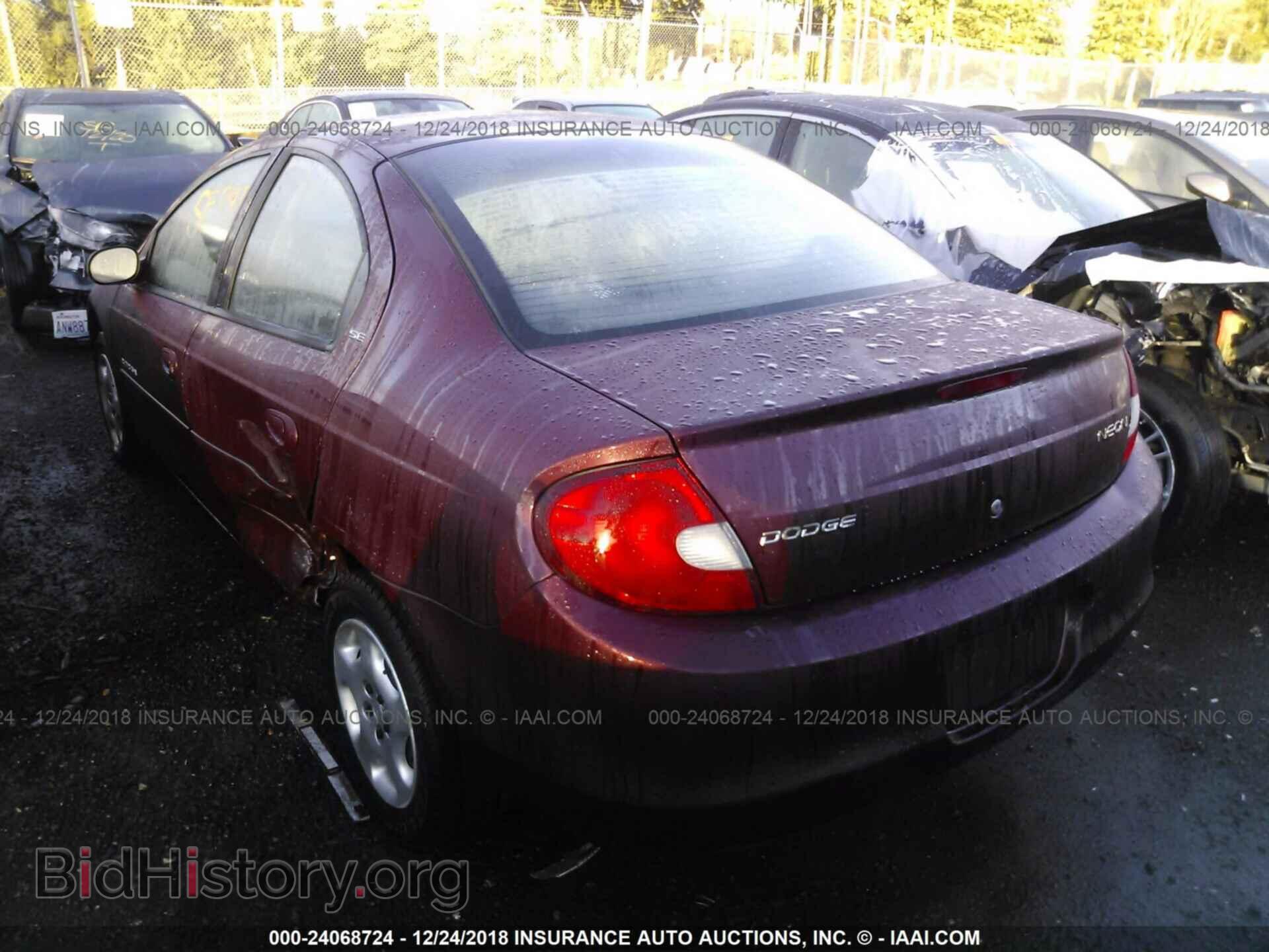 2001 DODGE NEON - VIN: 1B3ES46C81D187234 - Фото 3