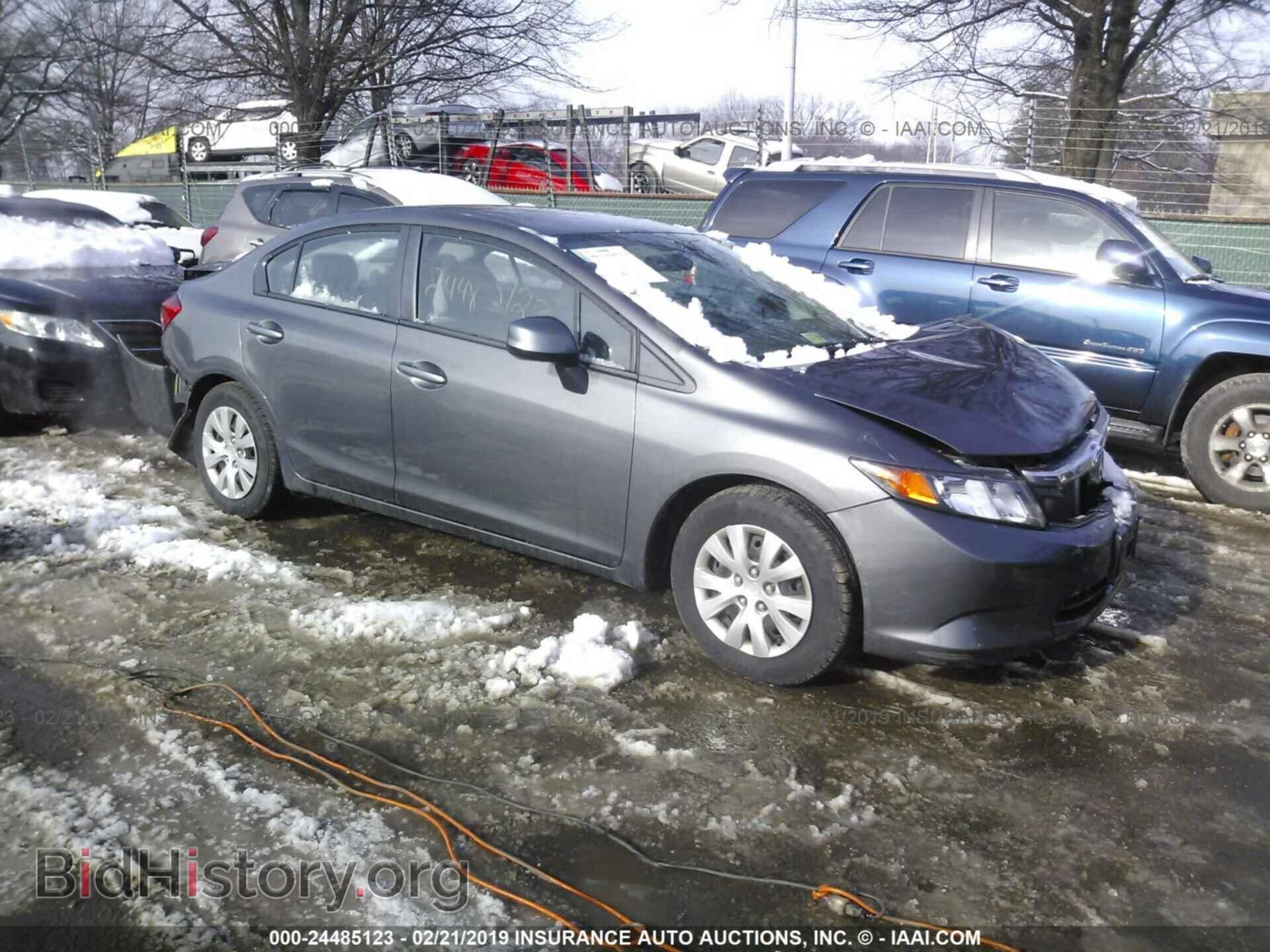 Фотография 2HGFB2F54CH607989 - HONDA CIVIC 2012