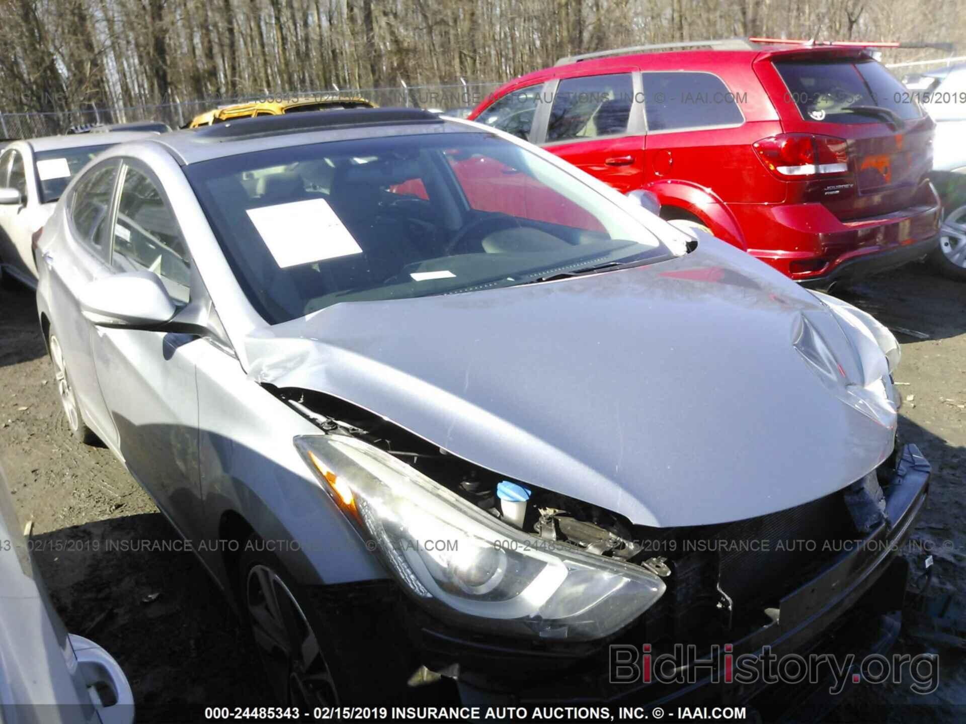 Photo KMHDH4AE0EU091889 - HYUNDAI ELANTRA 2014