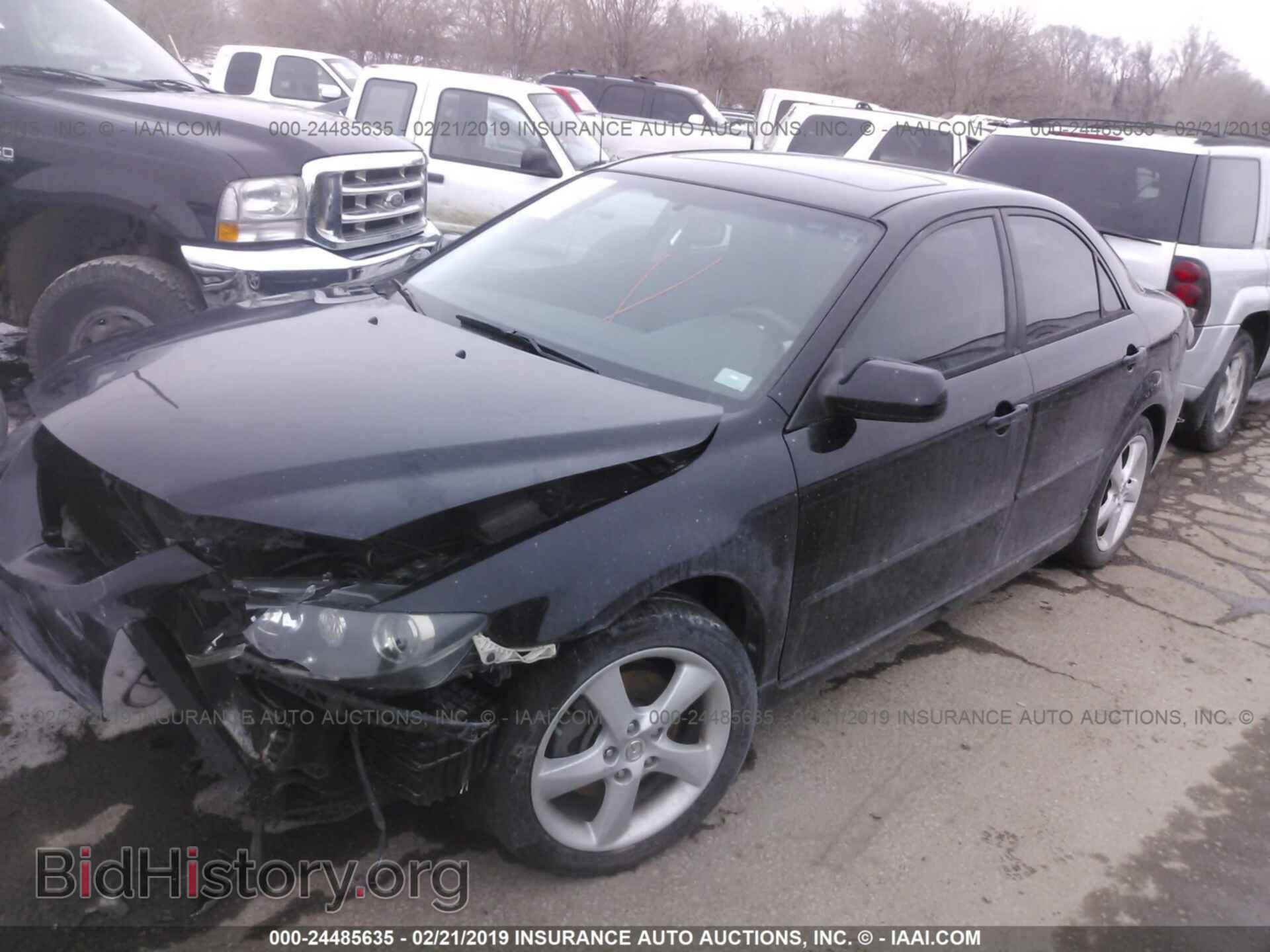 2008 MAZDA 6 - VIN: 1YVHP80C185M40762 - Фото 2