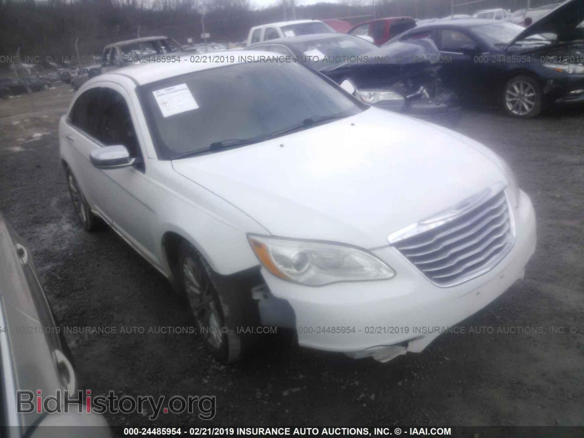 Фотография 1C3CCBCB3CN246730 - CHRYSLER 200 2012