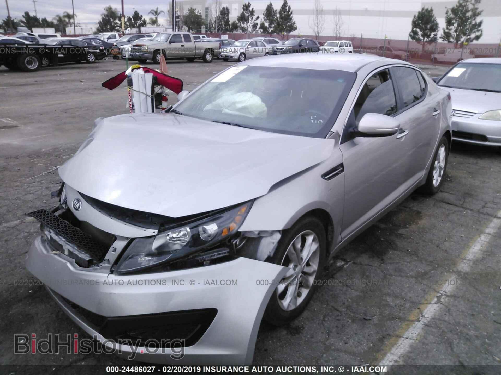 2013 KIA OPTIMA - VIN: 5XXGN4A73DG139675 - Фото 2