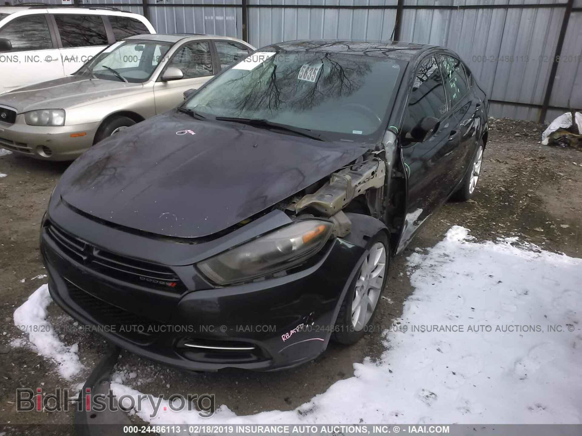 2013 DODGE DART - VIN: 1C3CDFBA2DD106687 - Photo 2