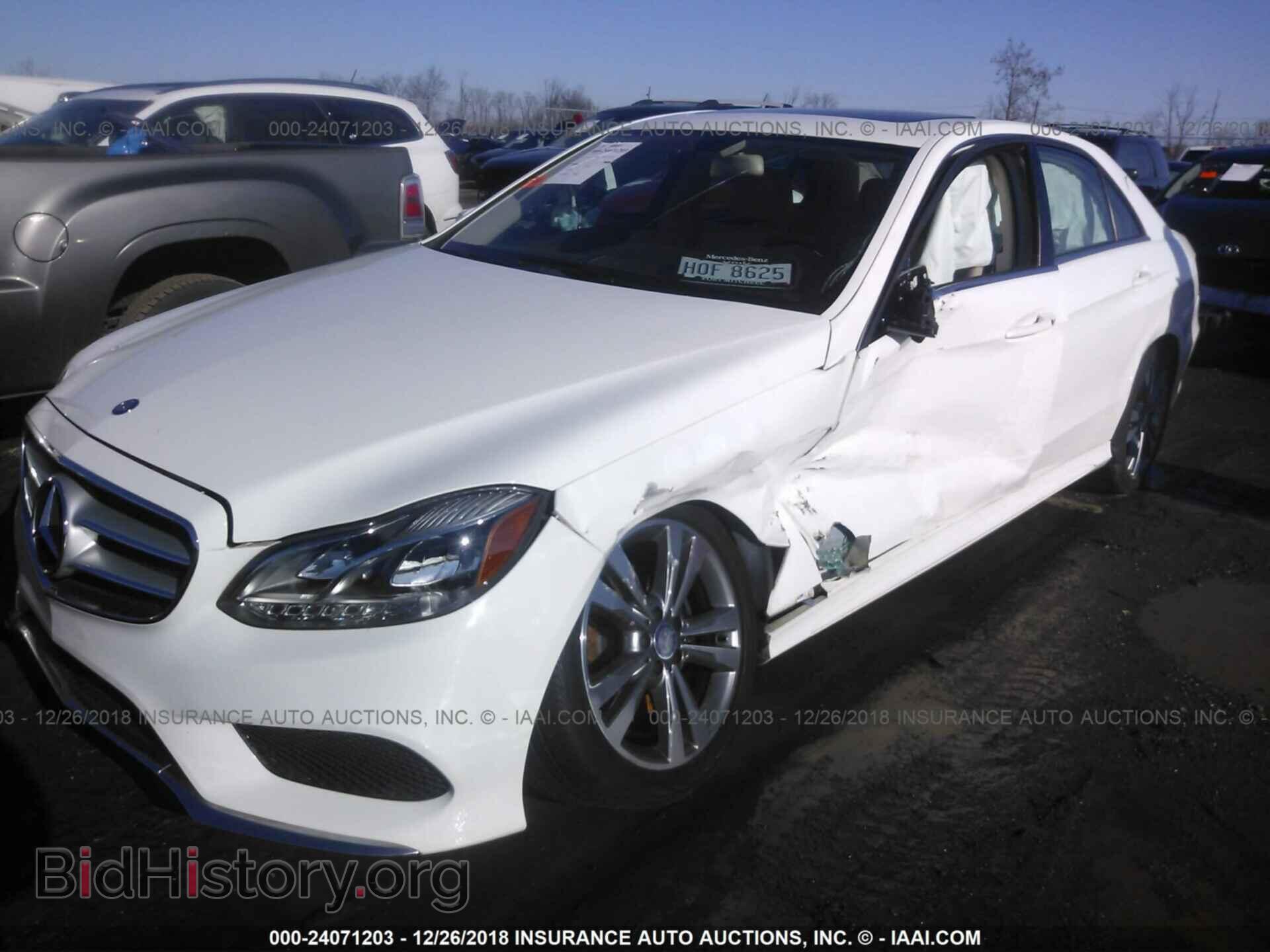 2014 MERCEDES-BENZ E - VIN: WDDHF5KBXEB063590 - Фото 2