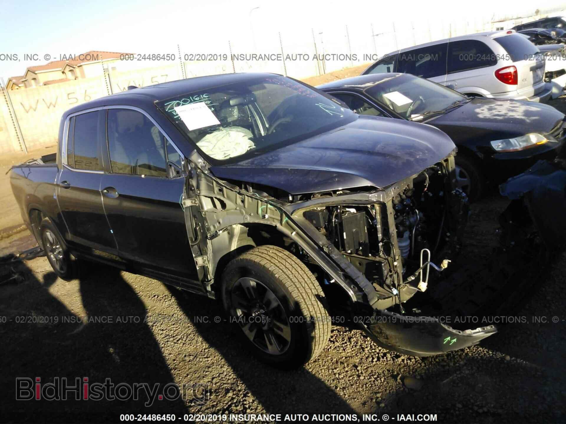 Фотография 5FPYK3F60KB009786 - HONDA RIDGELINE 2019