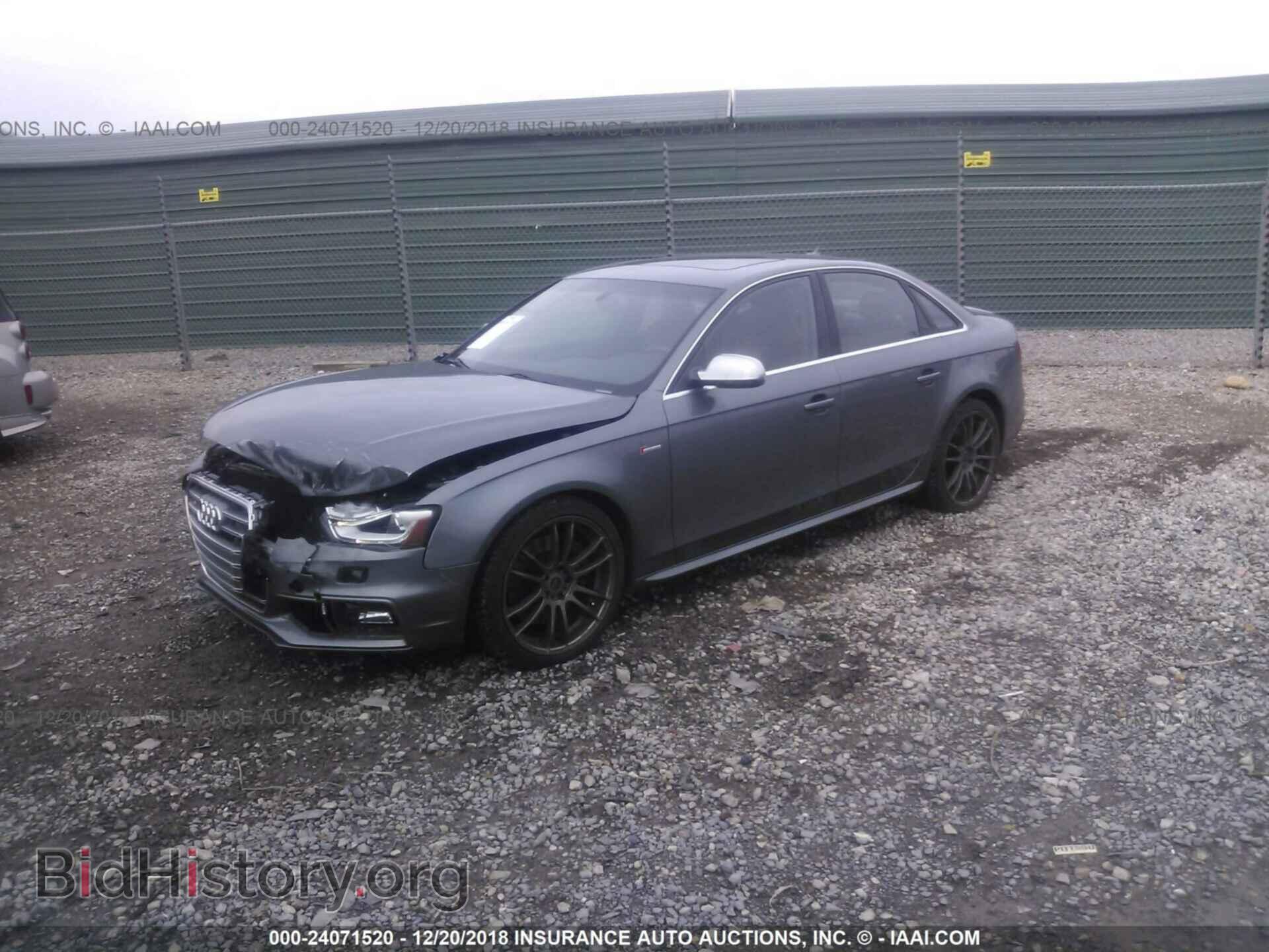 2013 AUDI S4 - VIN: WAUDGAFL9DA230542 - Фото 2