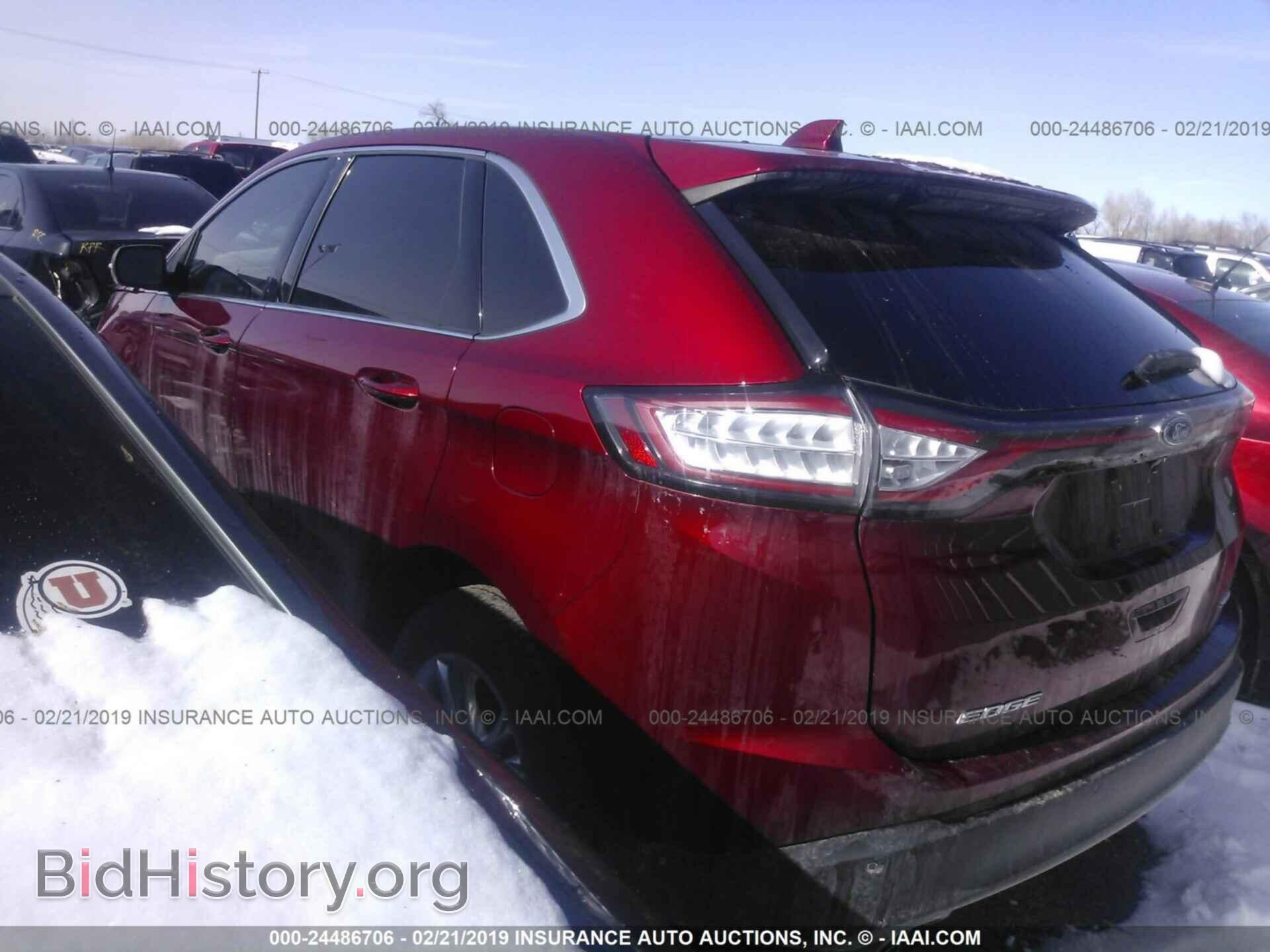 2015 FORD EDGE - VIN: 2FMTK3J80FBB09333 - Фото 3