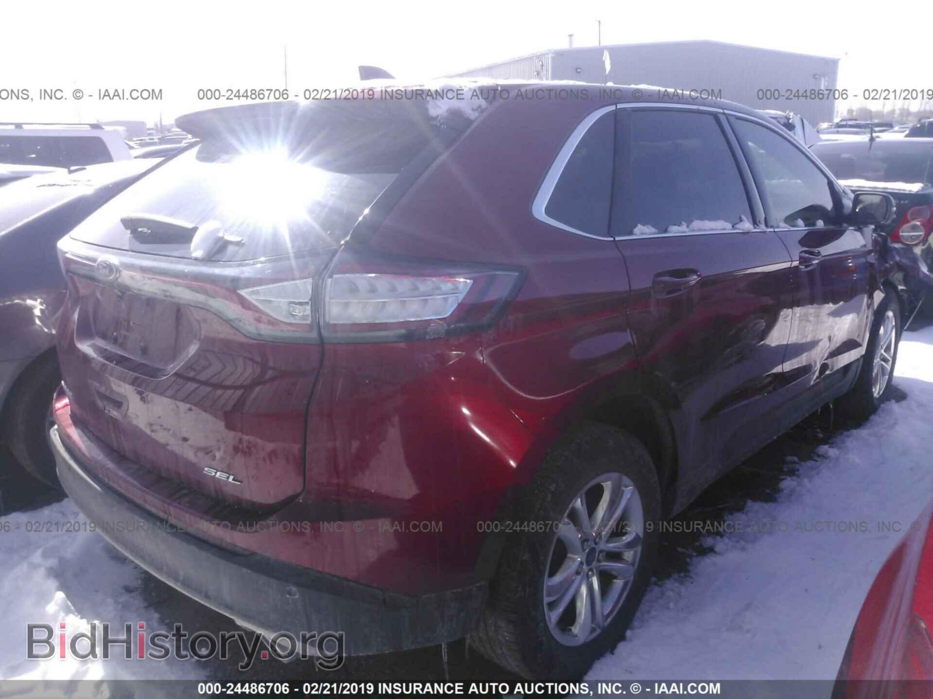 2015 FORD EDGE - VIN: 2FMTK3J80FBB09333 - Фото 4
