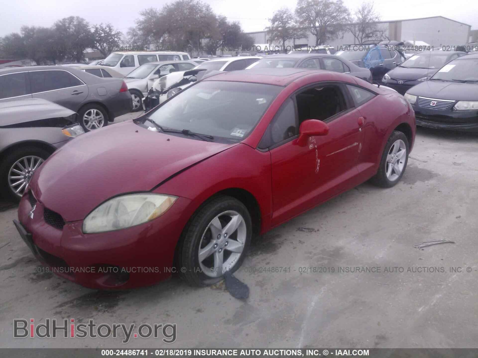 2006 MITSUBISHI ECLIPSE - VIN: 4A3AK24F26E034927 - Фото 2