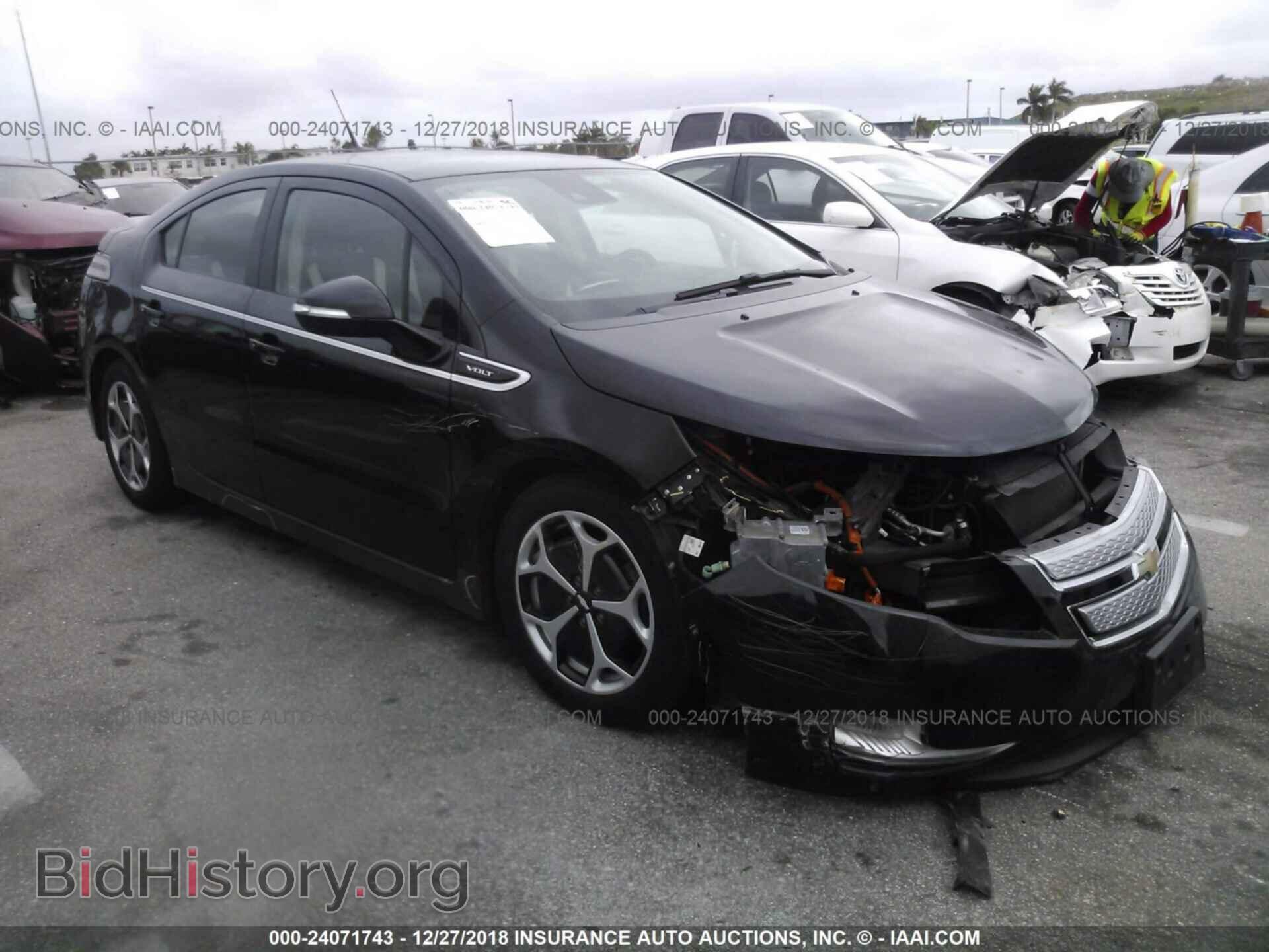 Фотография 1G1RF6E44DU122372 - CHEVROLET VOLT 2013