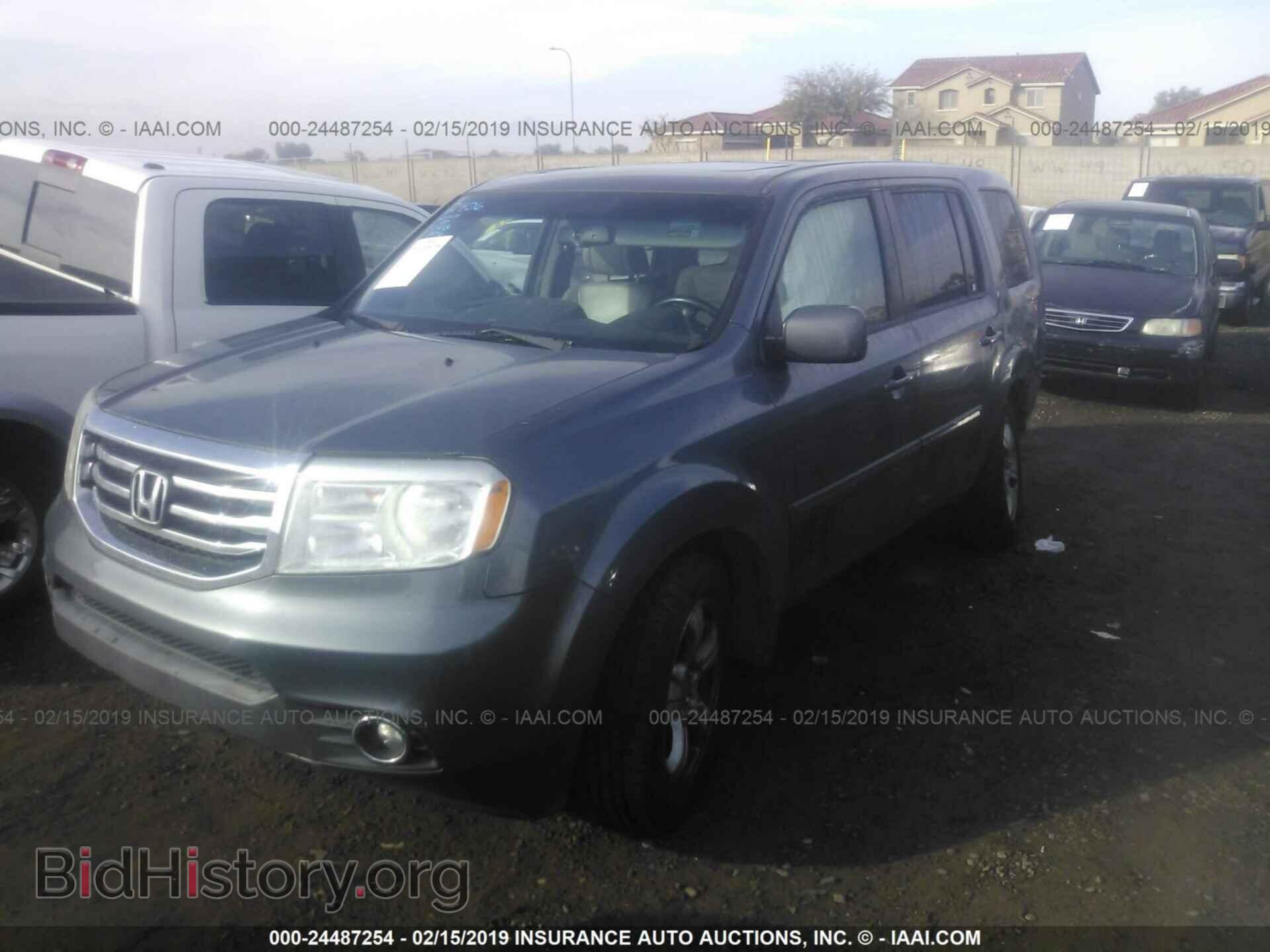 2012 HONDA PILOT - VIN: 5FNYF4H57CB042406 - Фото 2