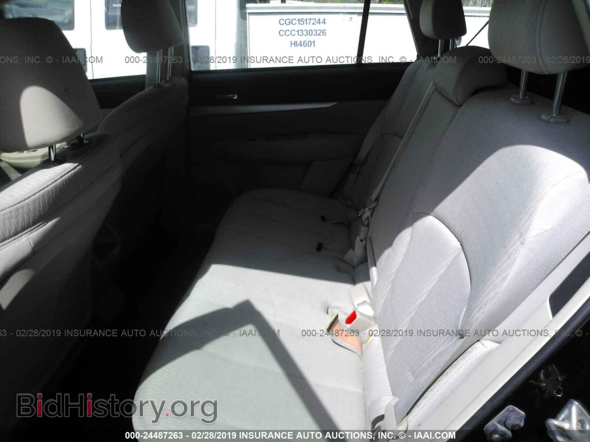 2012 SUBARU OUTBACK - VIN: 4S4BRCAC7C3205077 - Фото 8