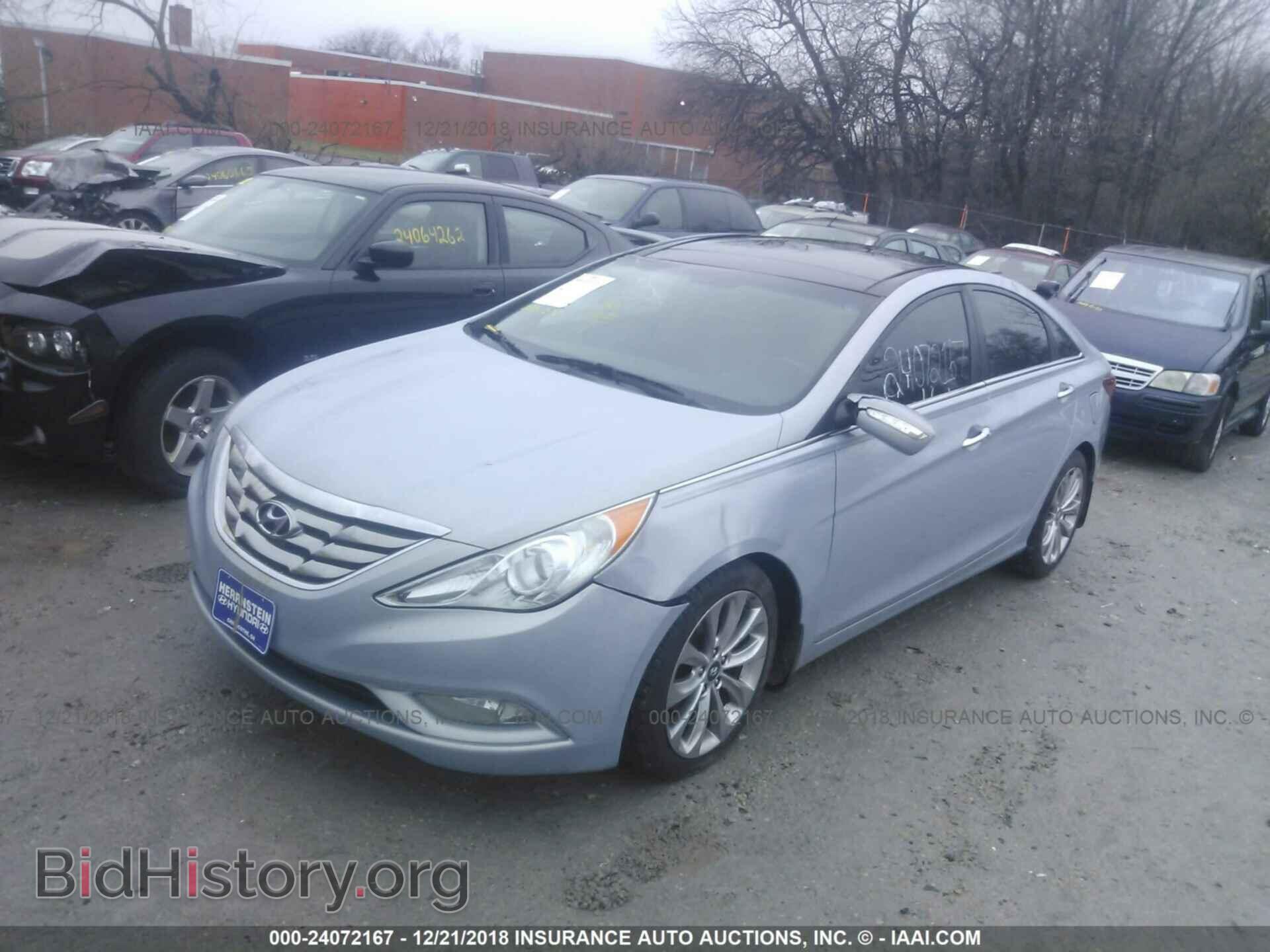 2012 HYUNDAI SONATA - VIN: 5NPEC4AB5CH394428 - Фото 2