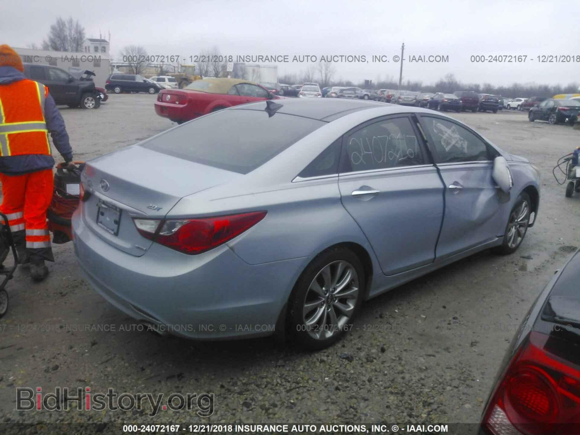 2012 HYUNDAI SONATA - VIN: 5NPEC4AB5CH394428 - Фото 4