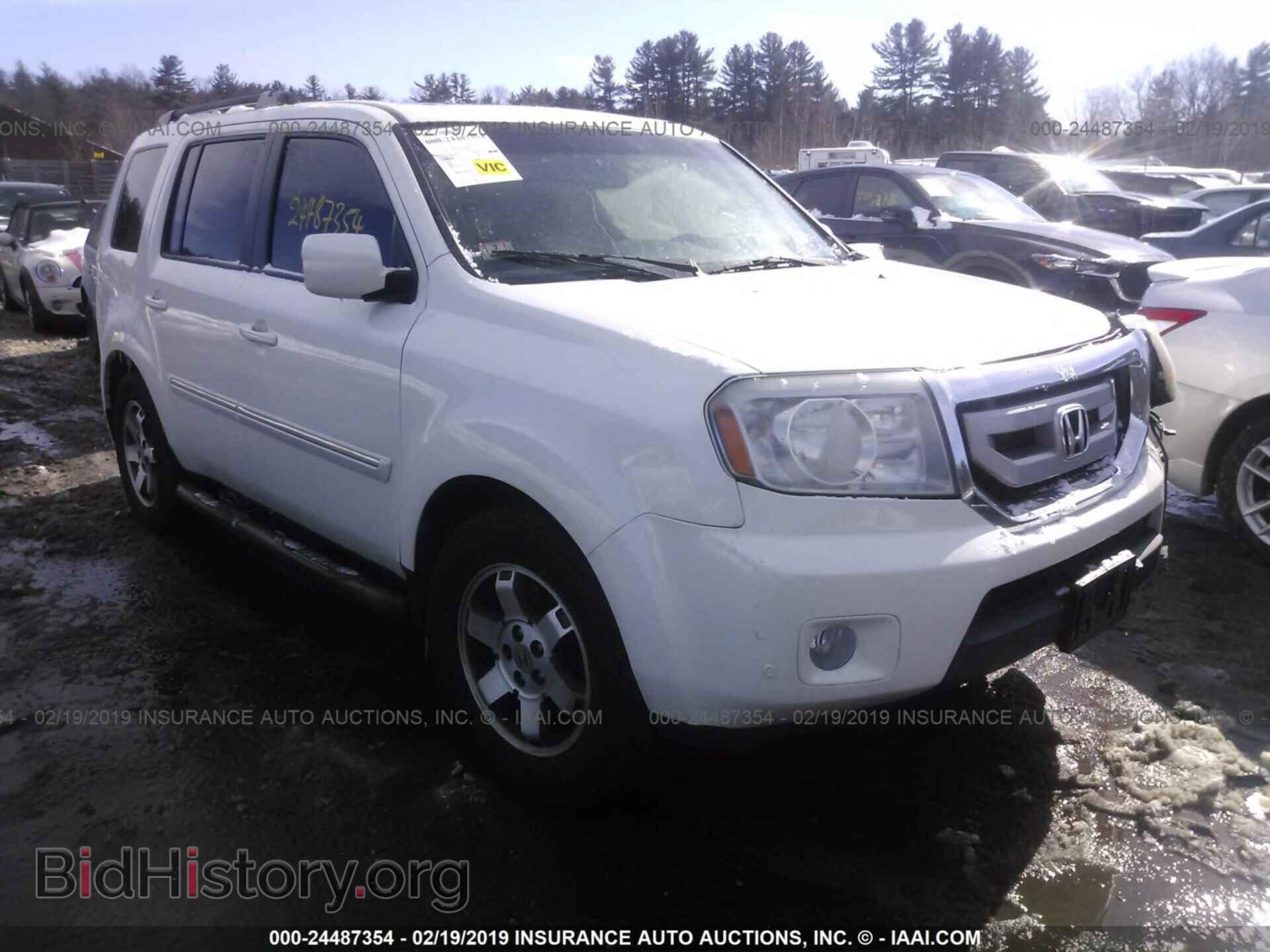 Фотография 5FNYF4H90BB055418 - HONDA PILOT 2011