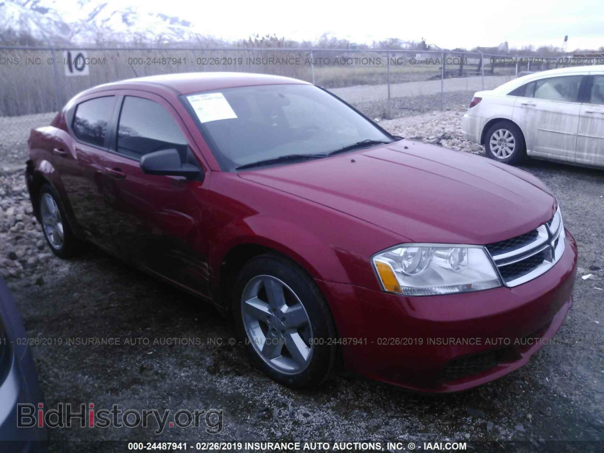 Фотография 1C3CDZAB7DN657817 - DODGE AVENGER 2013