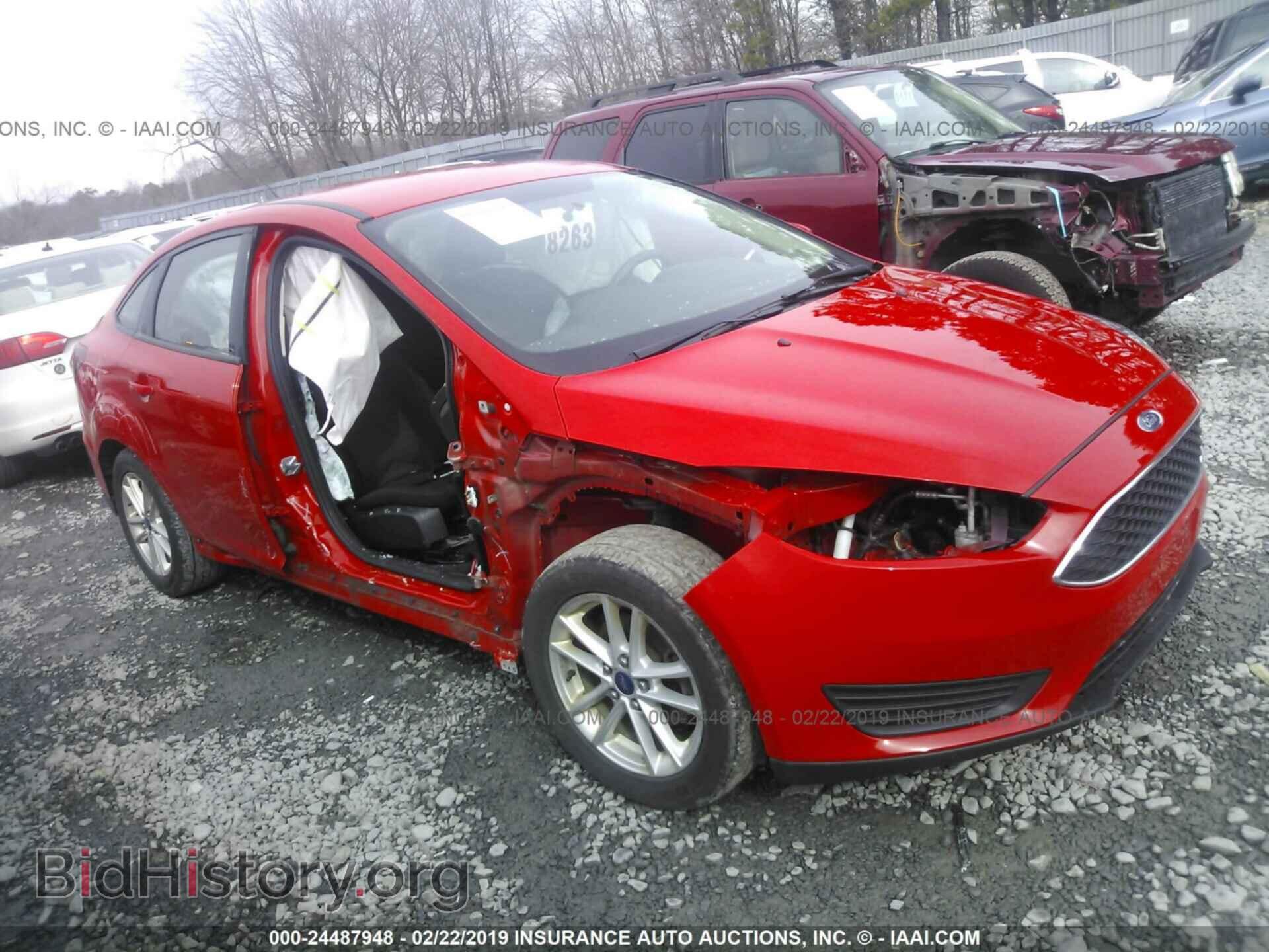 Photo 1FADP3F2XGL240663 - FORD FOCUS 2016