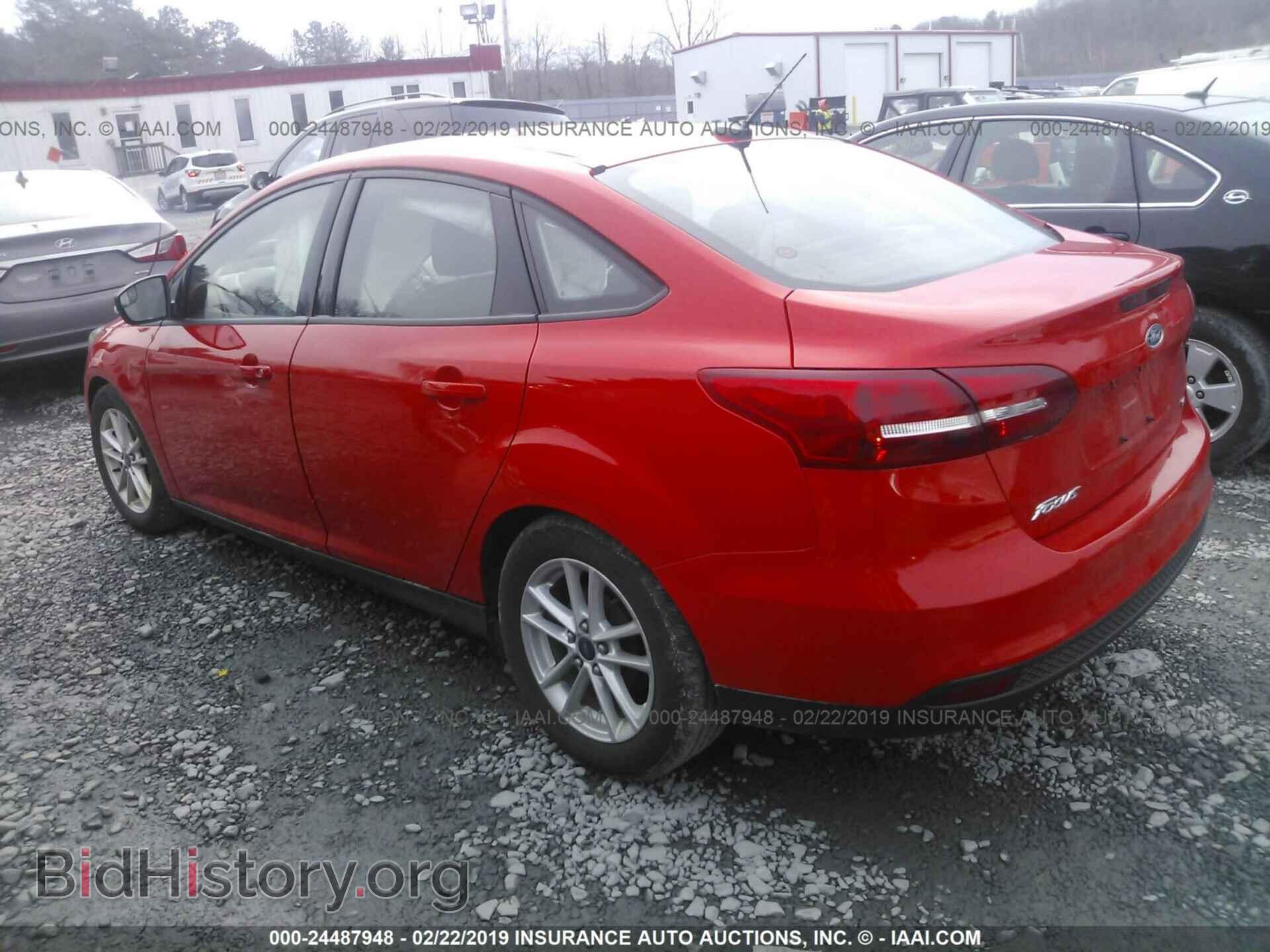 2016 FORD FOCUS - VIN: 1FADP3F2XGL240663 - Фото 3