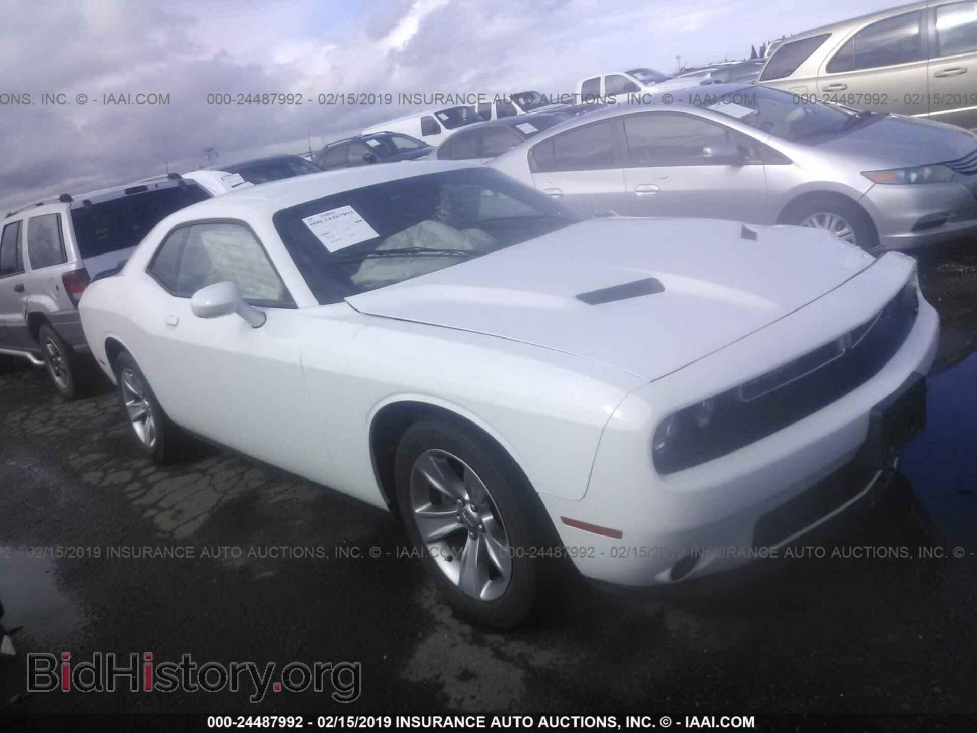 Фотография 2C3CDZAG3GH158392 - DODGE CHALLENGER 2016
