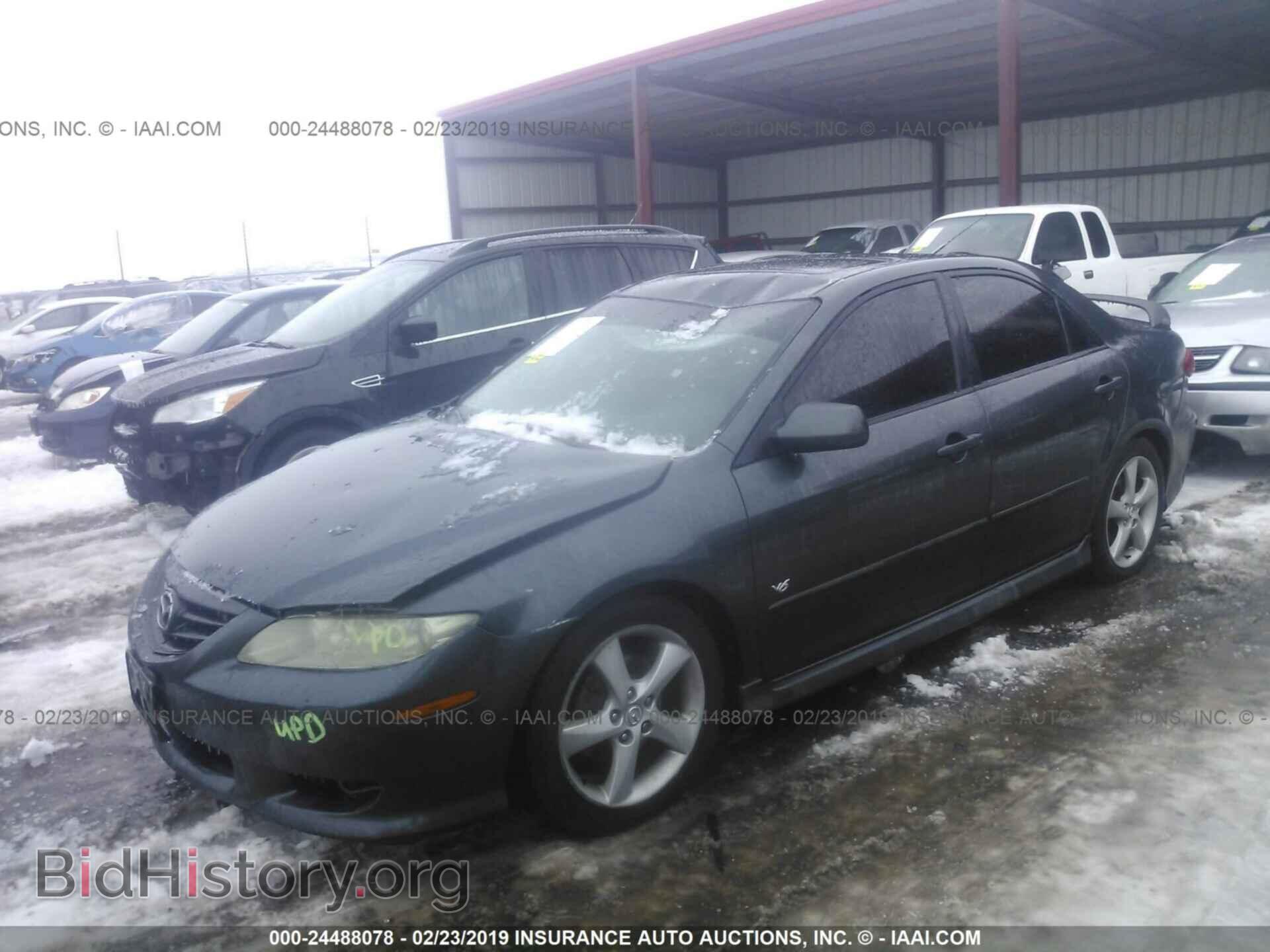 2005 MAZDA 6 - VIN: 1YVHP80D355M47748 - Фото 2