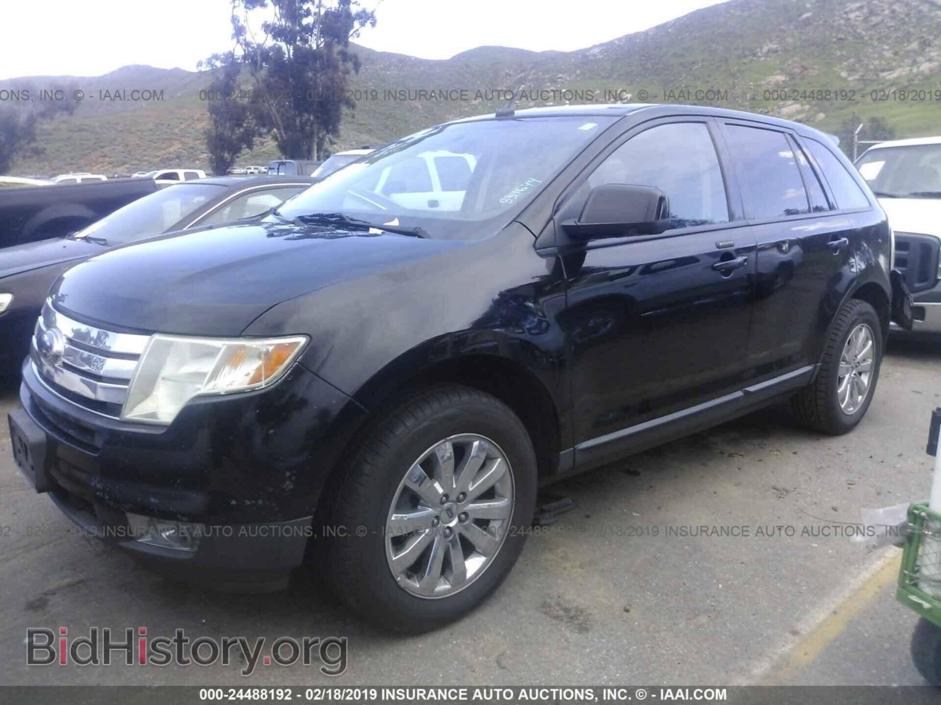 2007 FORD EDGE - VIN: 2FMDK39C27BB39674 - Фото 2