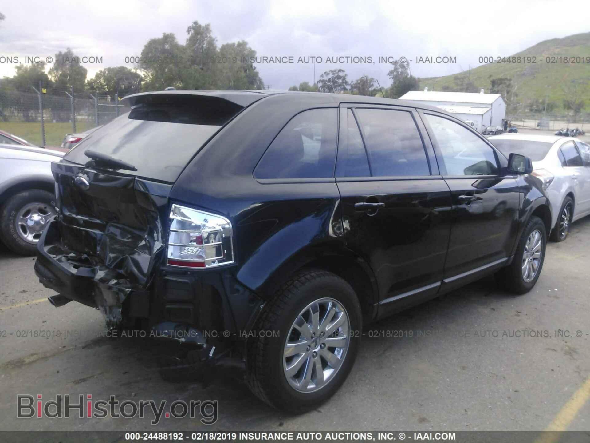 2007 FORD EDGE - VIN: 2FMDK39C27BB39674 - Фото 4
