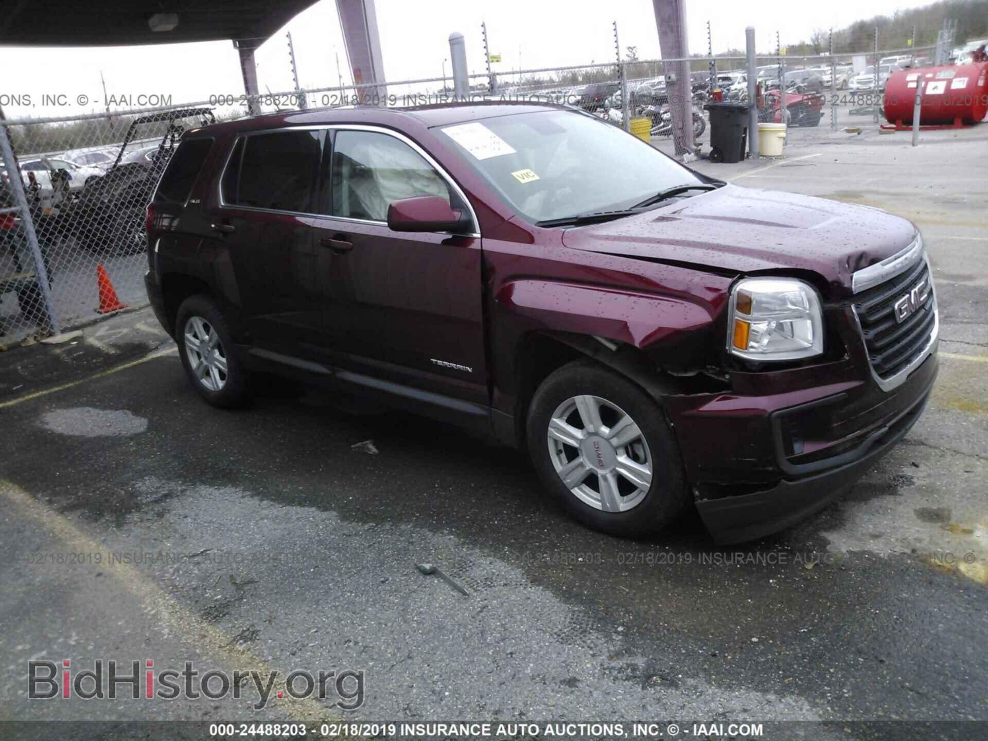 Фотография 2GKALMEK2G6177409 - GMC TERRAIN 2016