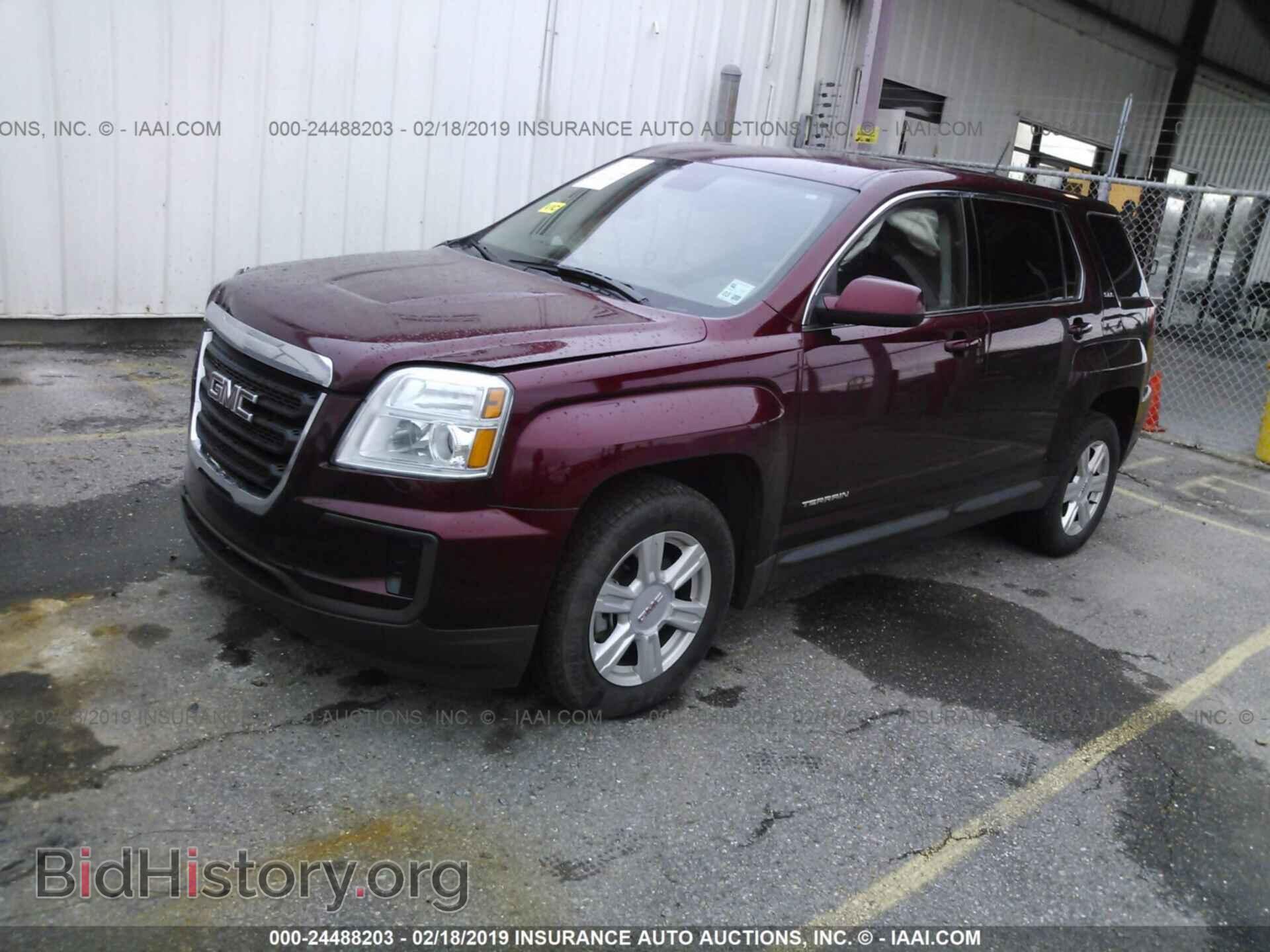 2016 GMC TERRAIN - VIN: 2GKALMEK2G6177409 - Фото 2
