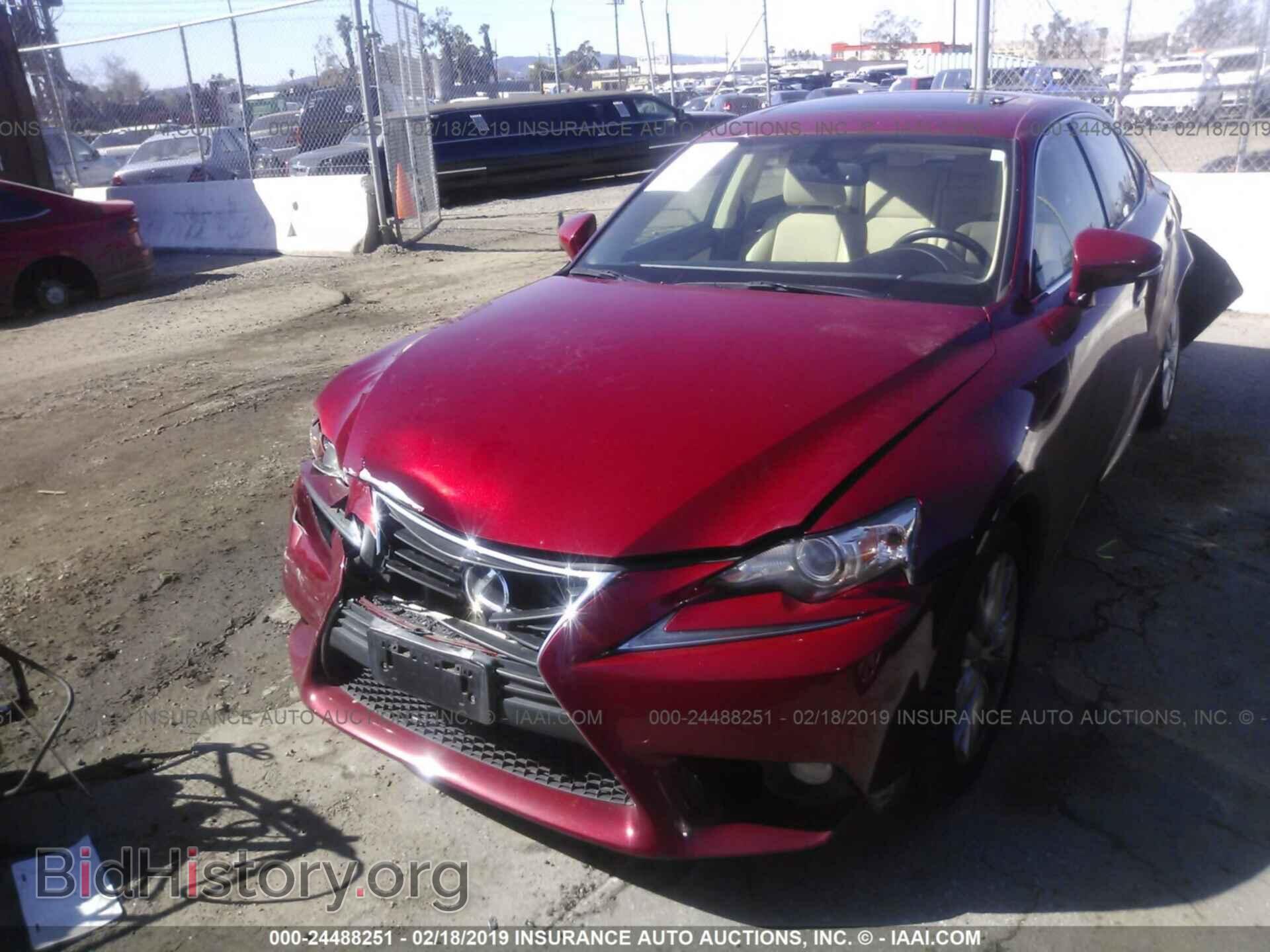 2014 LEXUS IS - VIN: JTHBF1D2XE5016143 - Фото 2