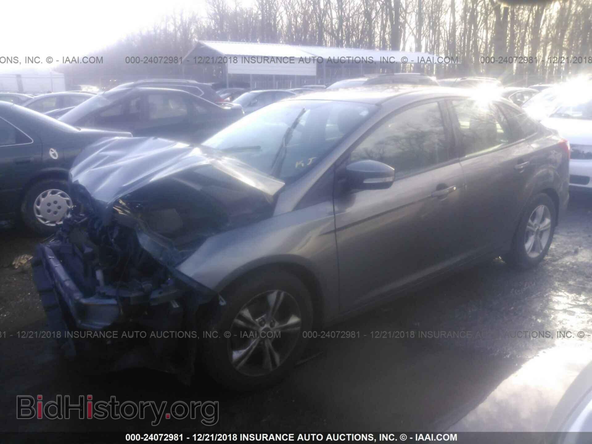 2014 FORD FOCUS - VIN: 1FADP3F22EL400693 - Фото 2