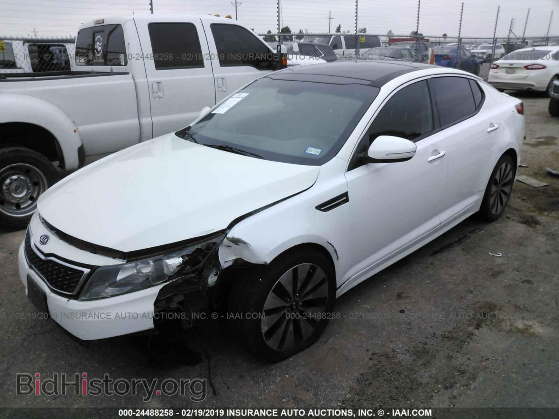2012 KIA OPTIMA - VIN: 5XXGR4A63CG009017 - Фото 2