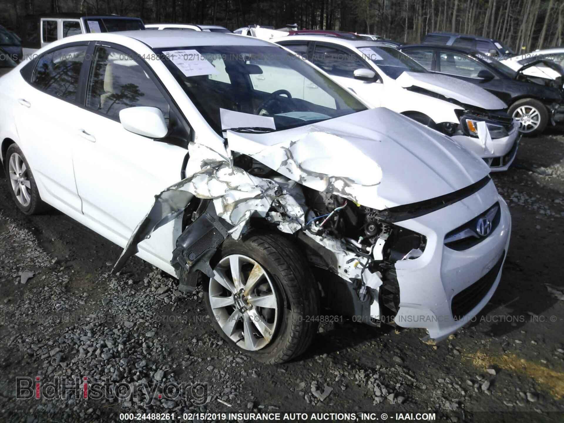 2013 HYUNDAI ACCENT - VIN: KMHCU4AE3DU475378 - Фото 6